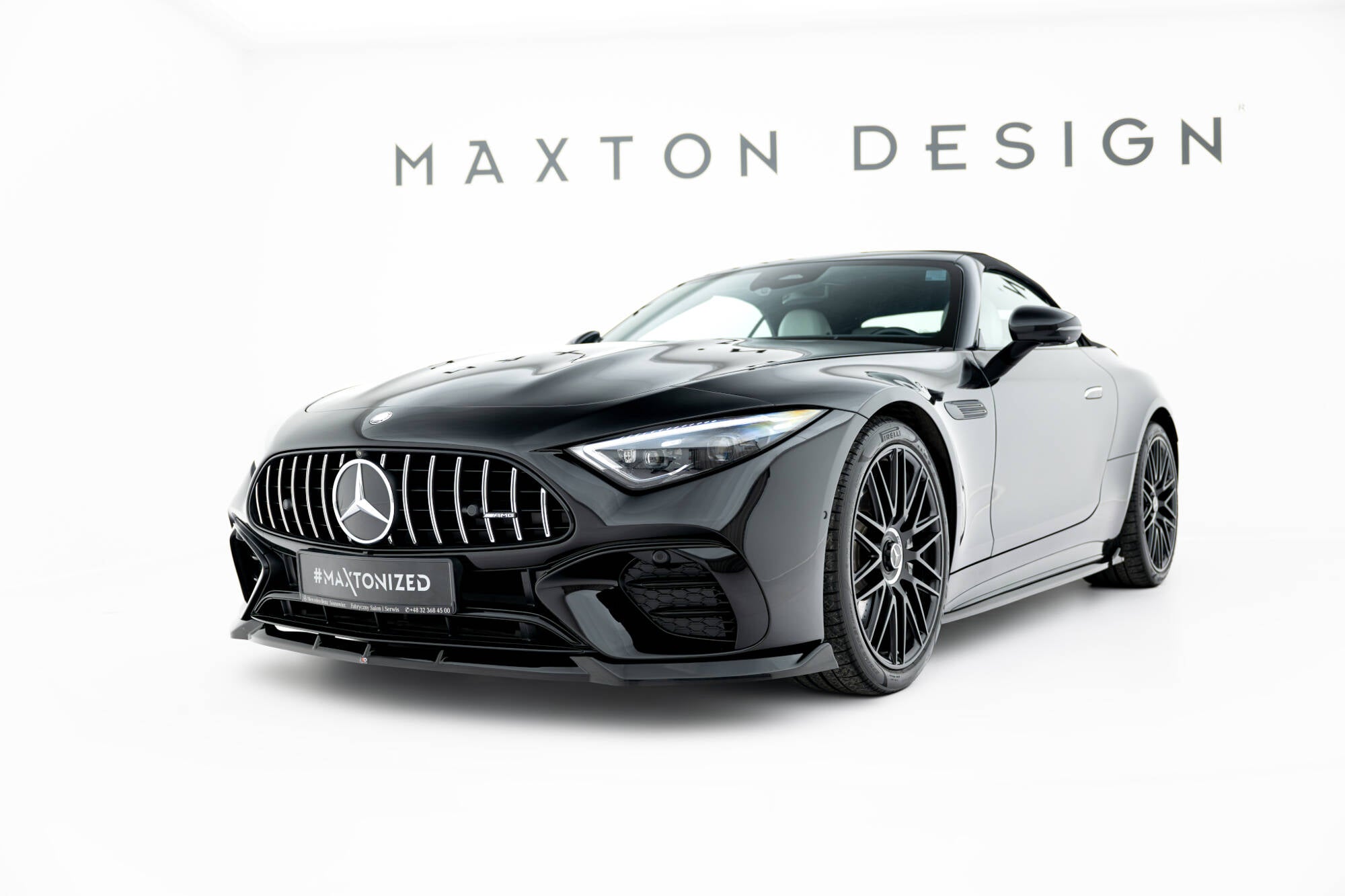 Maxton Splitter - Mercedes SL R232 [2022-]