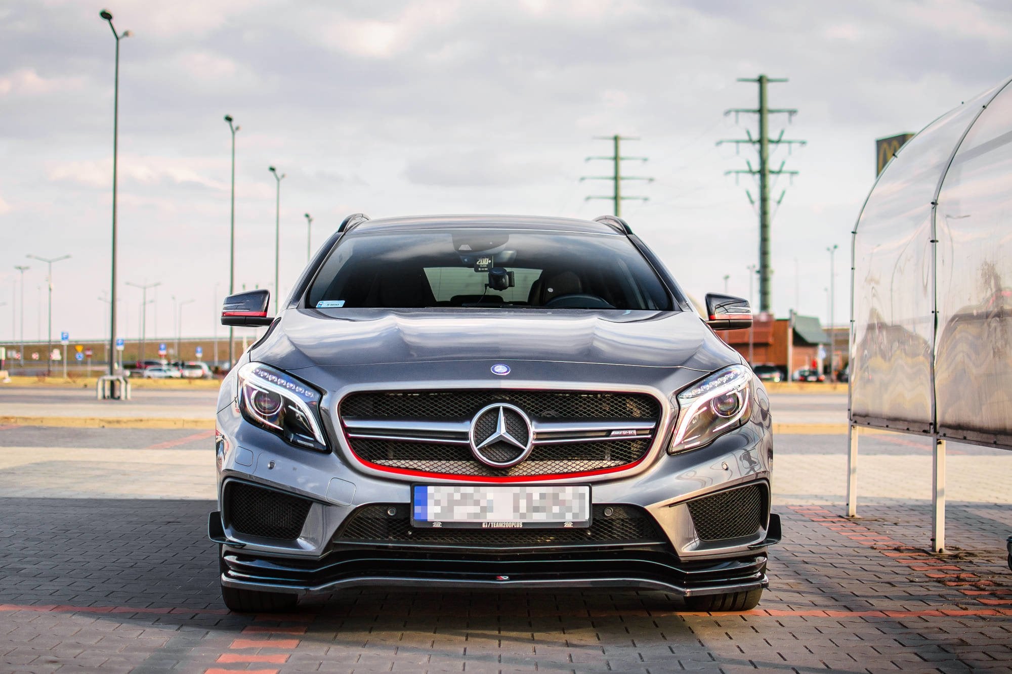 Maxton Splitter - Mercedes GLA X156