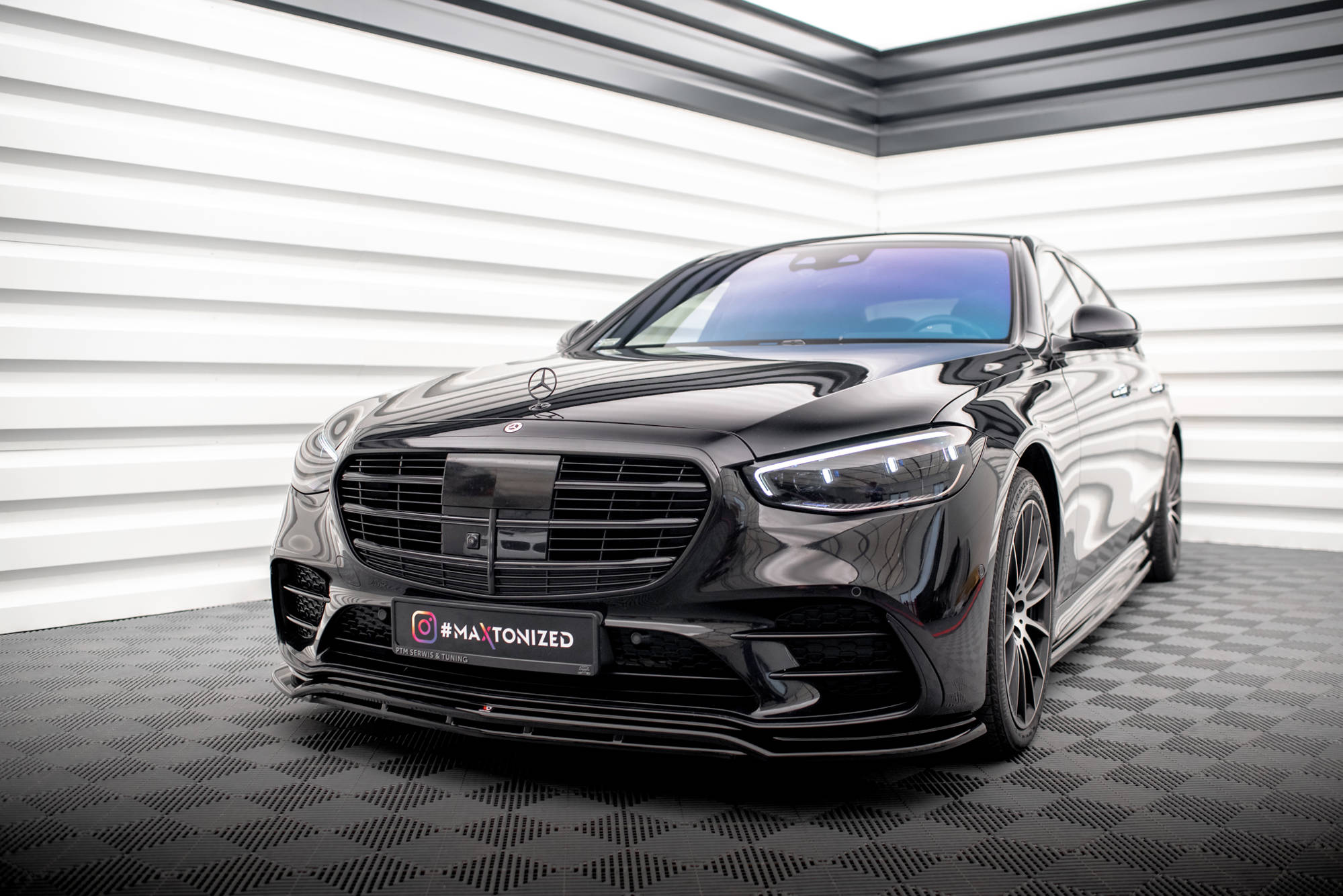 Maxton Splitter - Mercedes S Class W223 [2020-