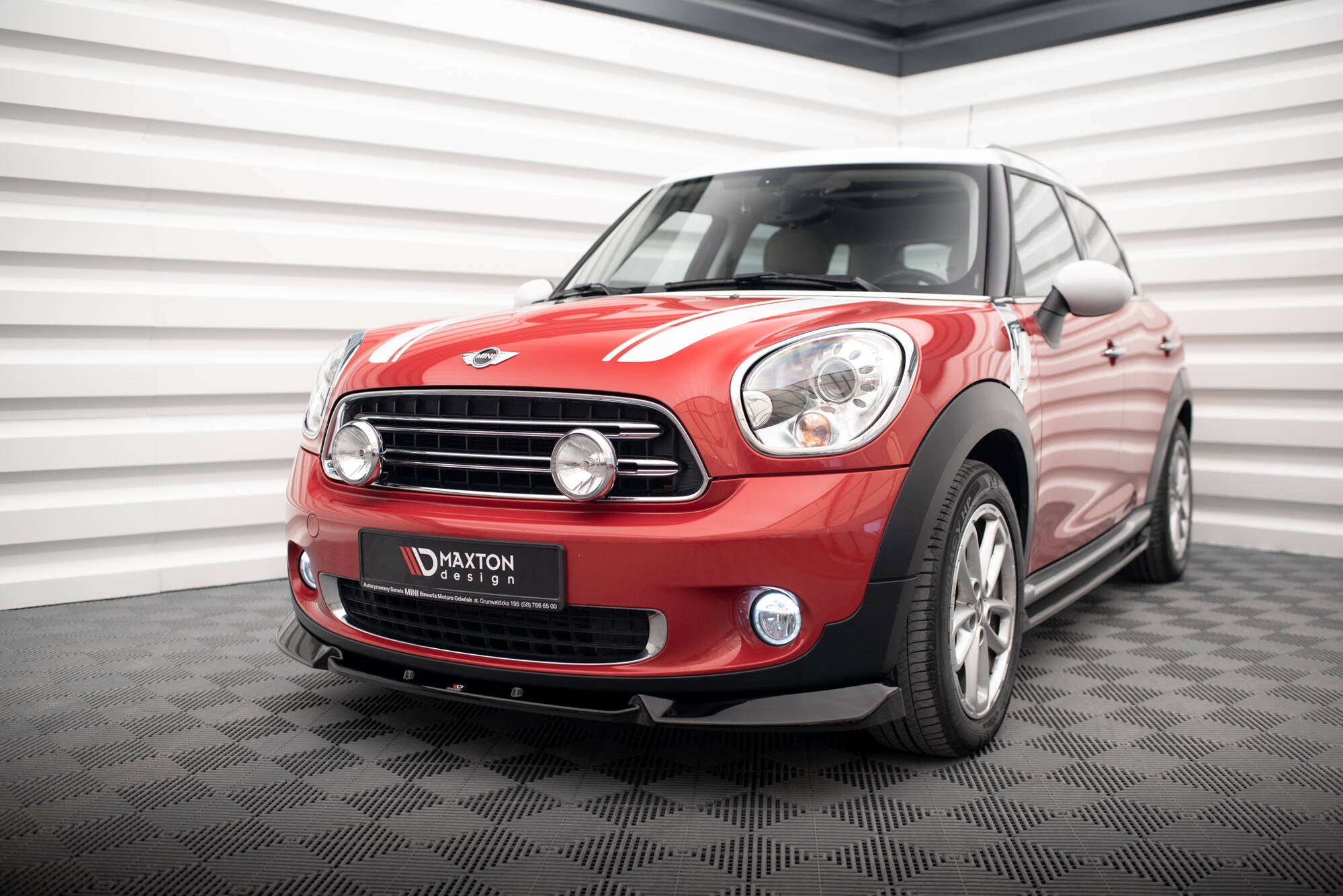 Maxton Splitter - Mini Countryman R60 Facelift