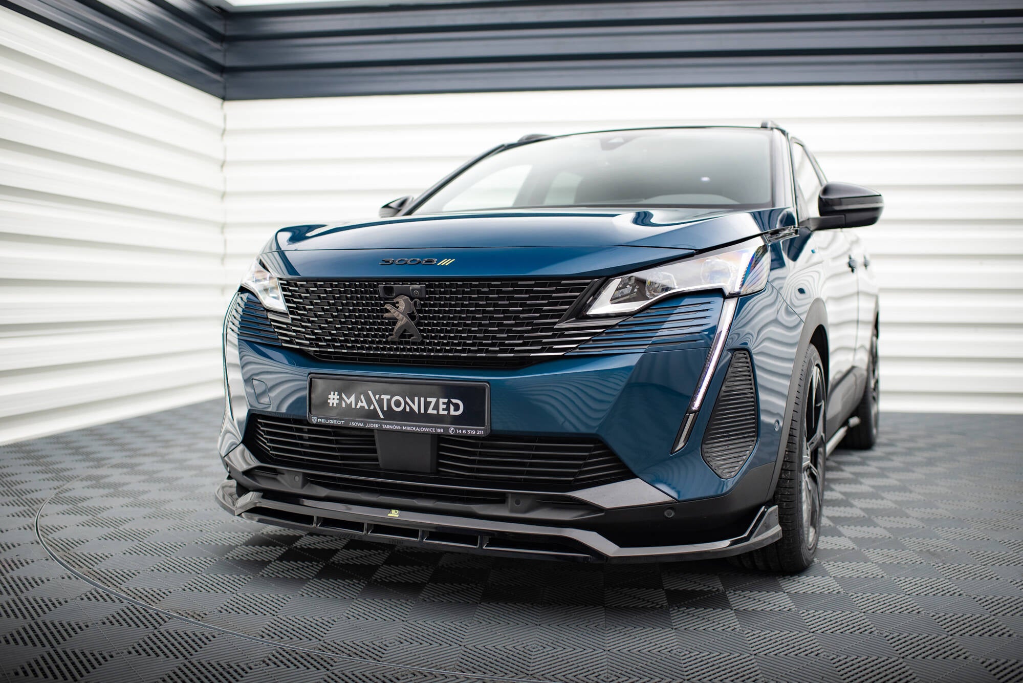 Maxton Splitter - Peugeot 3008 Mk2 Facelift