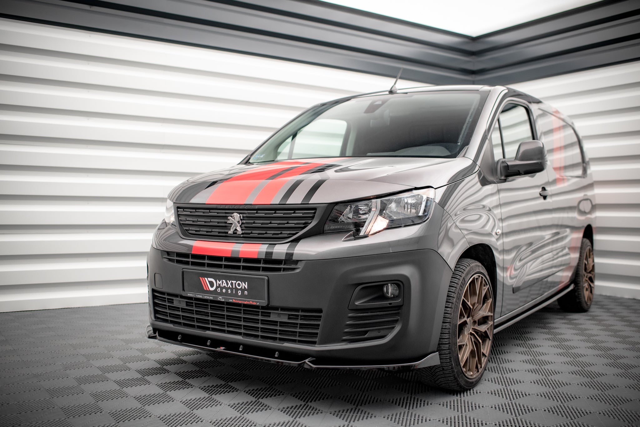 Maxton Splitter - Peugeot Partner Mk3 [2018-]