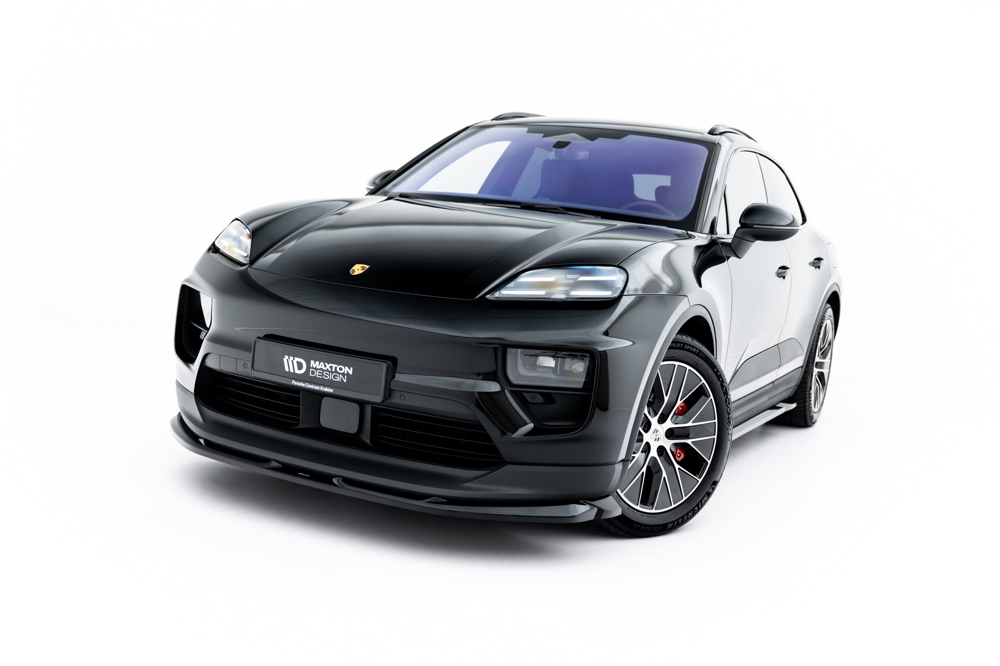 Maxton Splitter - Porsche Macan EV Mk1 [2024-]