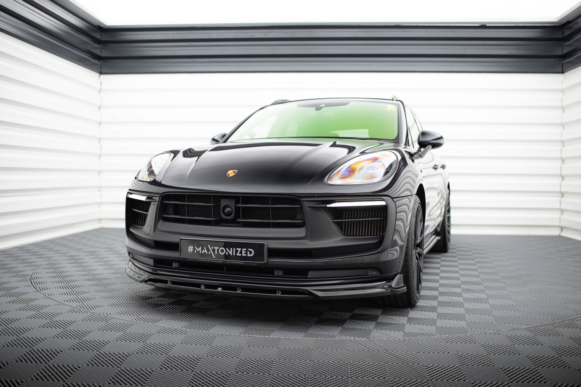 Maxton Splitter - Porsche Macan Mk1 Facelift [2018-2021]