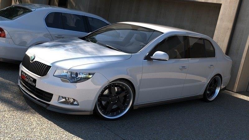 Maxton Splitter - Skoda Superb Mk2
