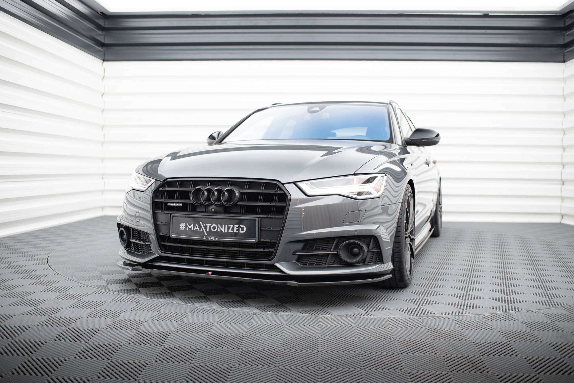 Maxton Splitter - Audi A6 C7 FL