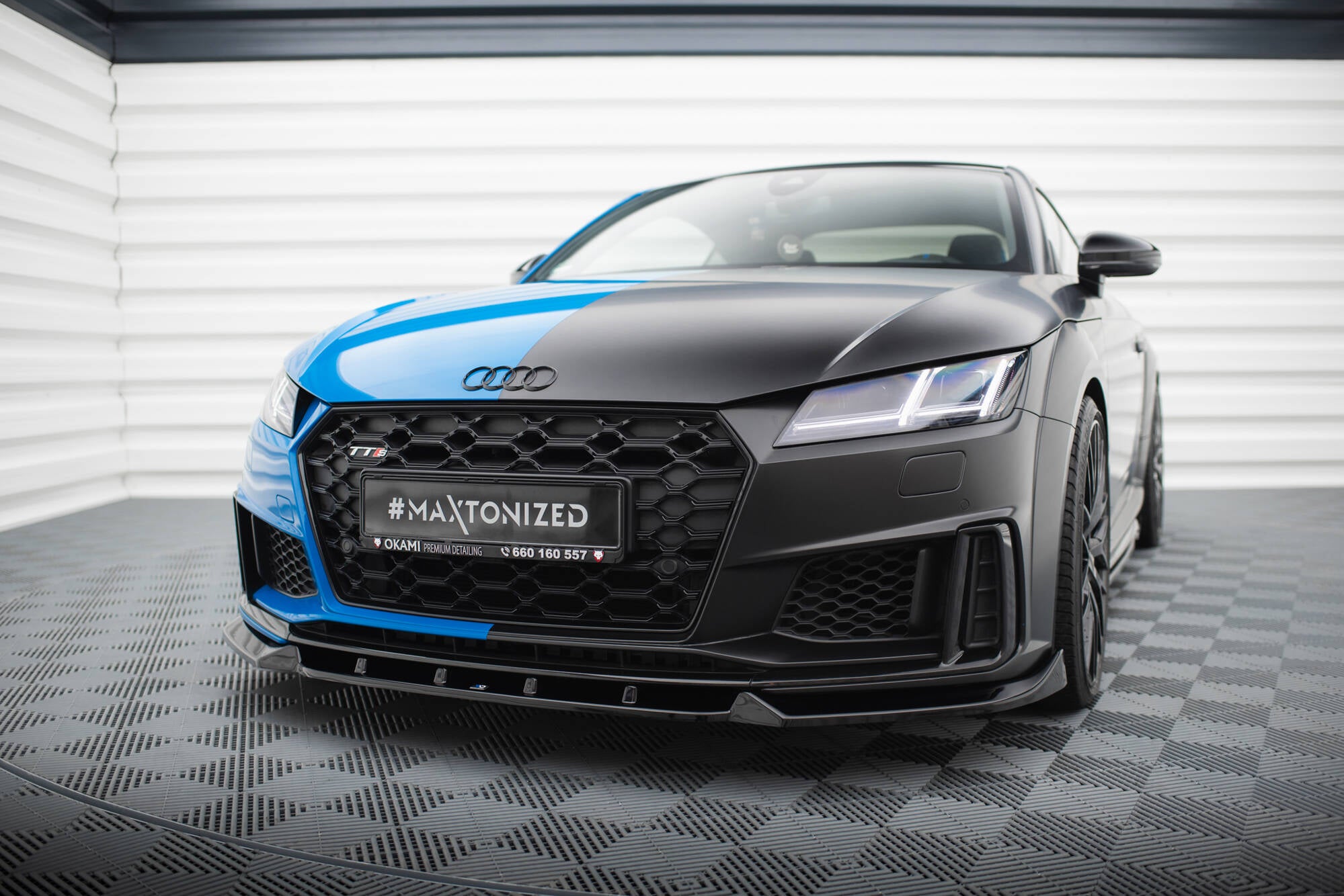 Maxton Splitter - Audi TT S 8S Facelift [2018-2023]