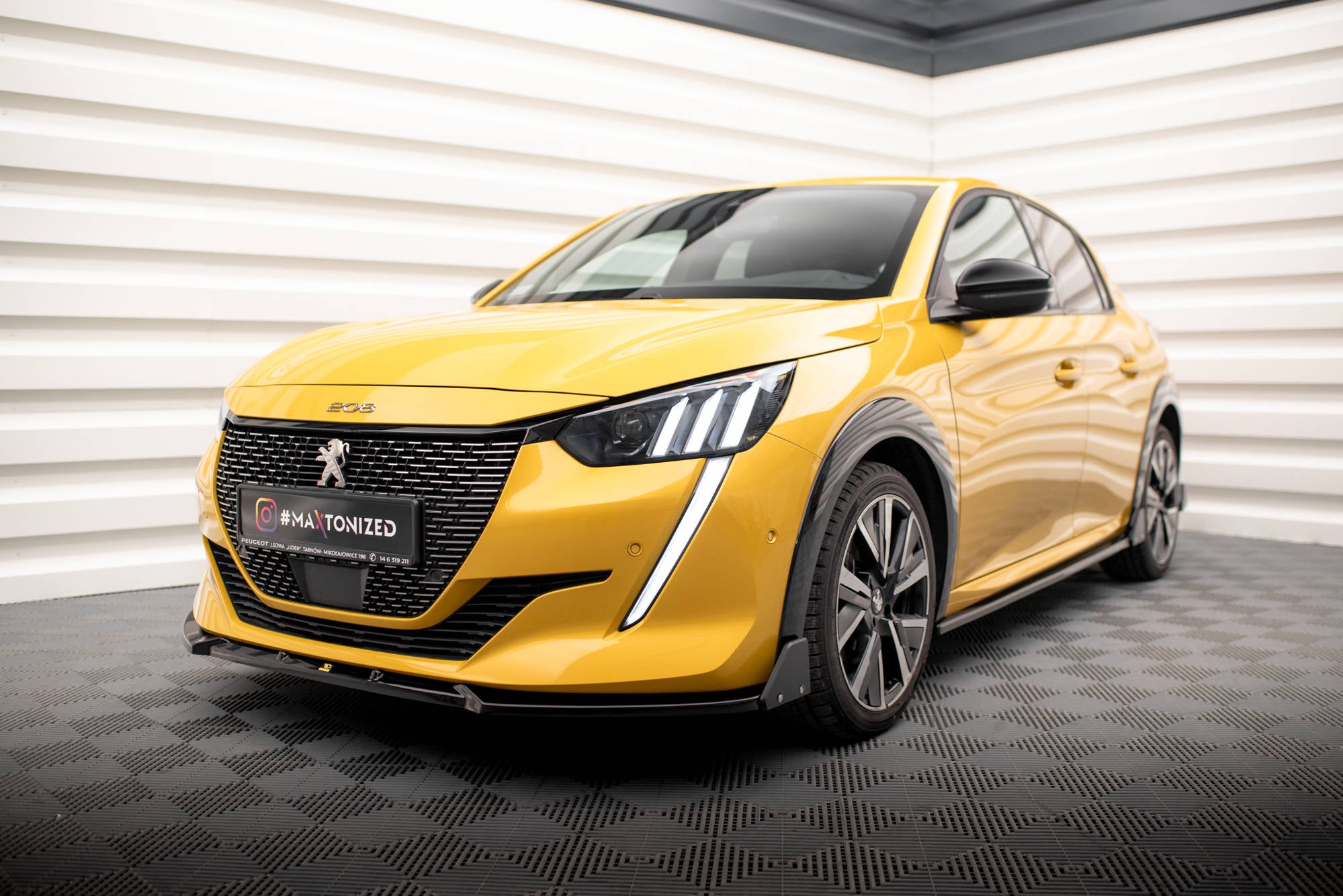 Maxton Splitter - Peugeot 208 Mk2
