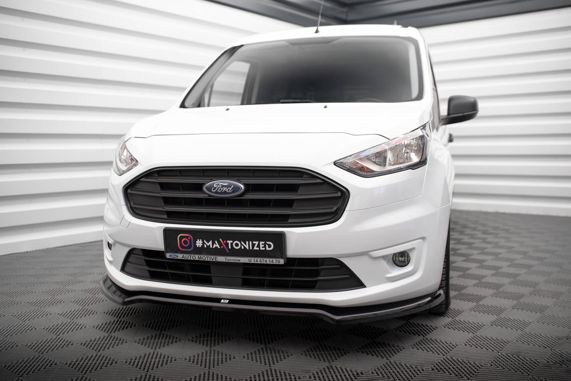 Maxton Splitter - Ford Transit Connect Mk2 Facelift [2017-2023]