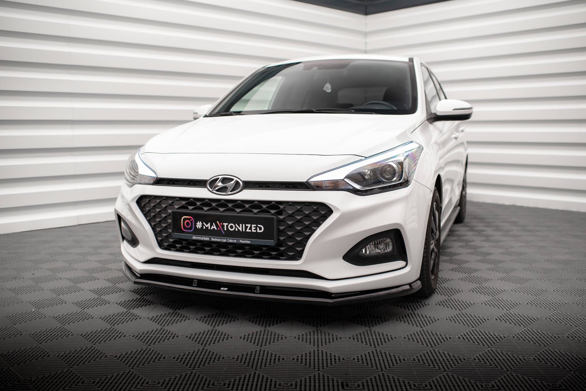 Maxton Splitter - Hyundai I20 Mk2 Facelift [2018-2020]