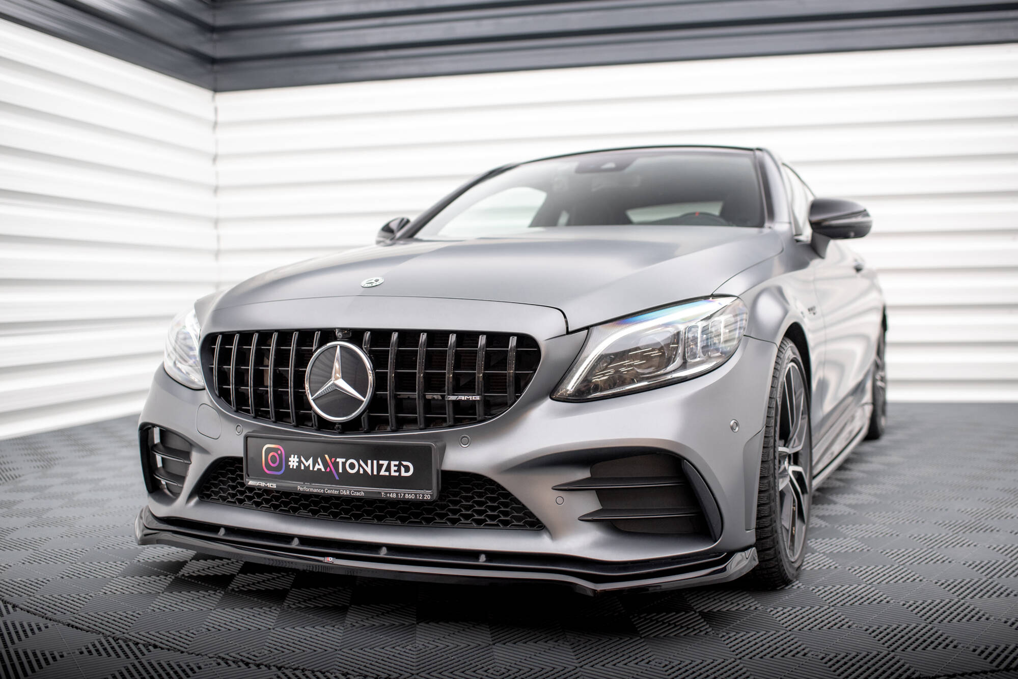 Maxton Splitter - Mercedes C-klass W205 Facelift