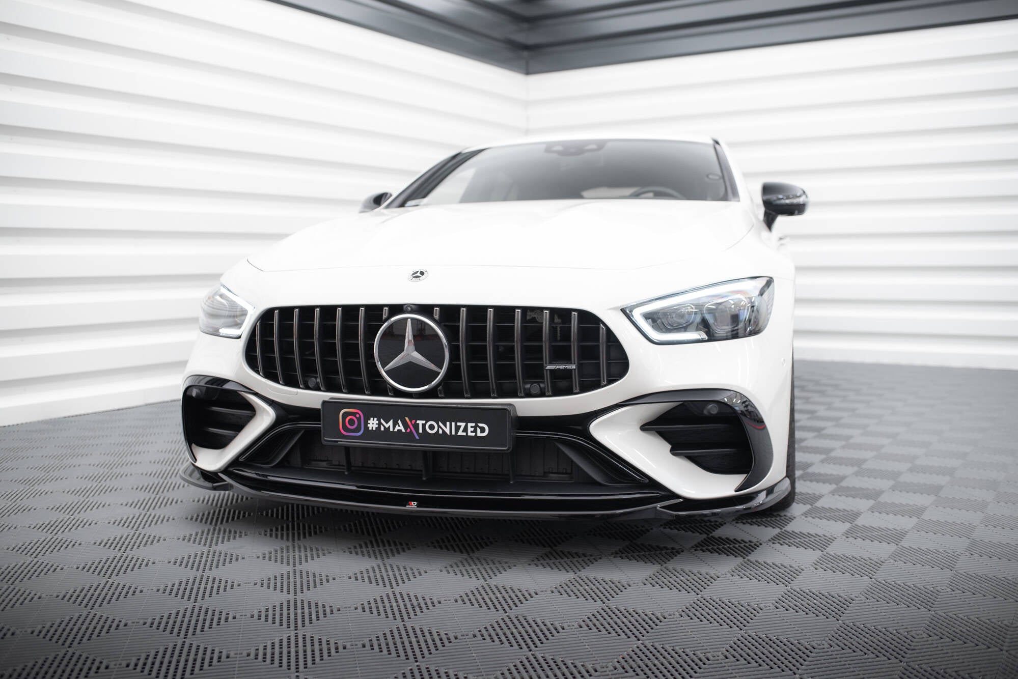 Maxton Splitter - Mercedes AMG GT 4 -Door Coupe GT 43