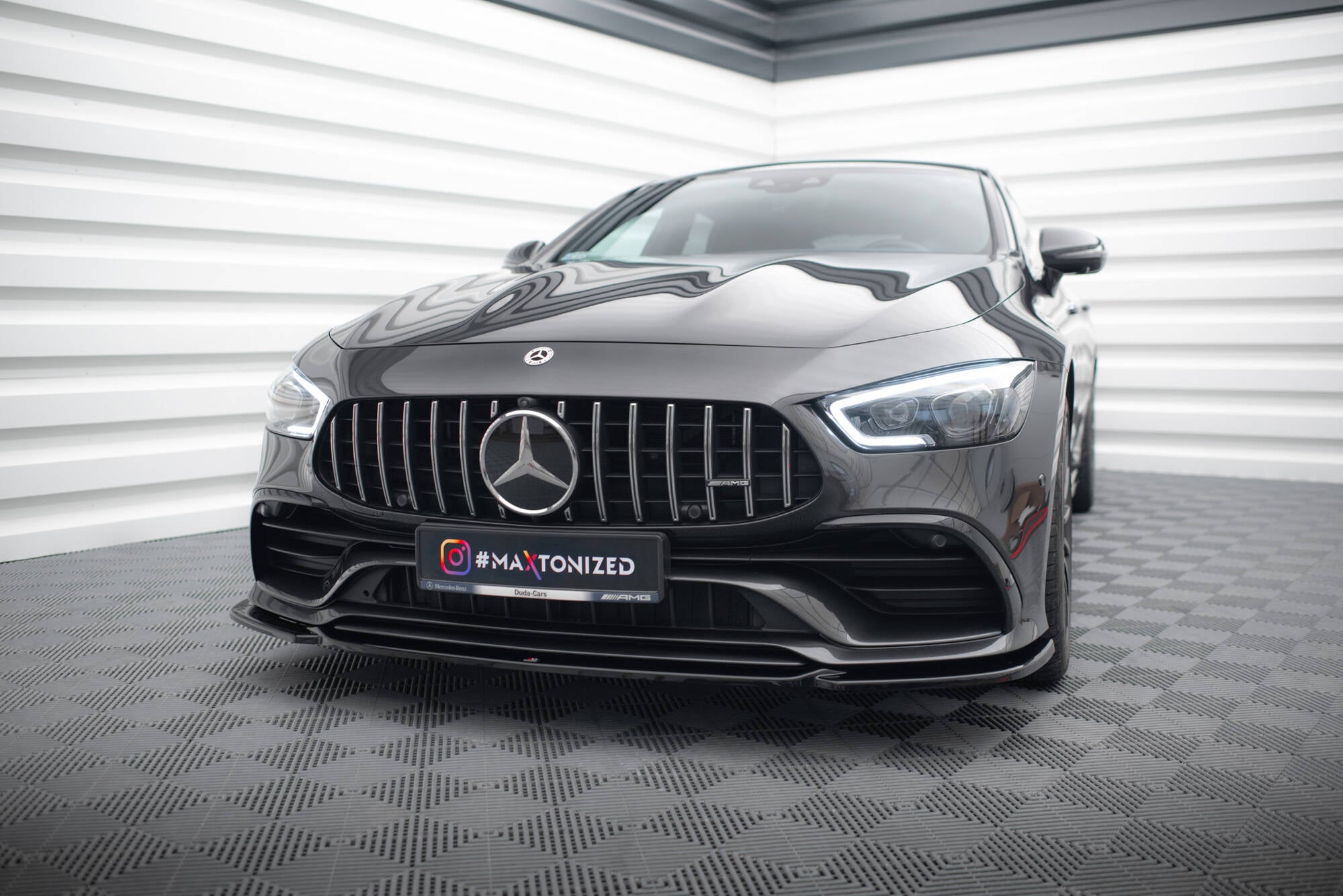 Maxton Splitter - Mercedes AMG GT 4 -Door Coupe GT 53