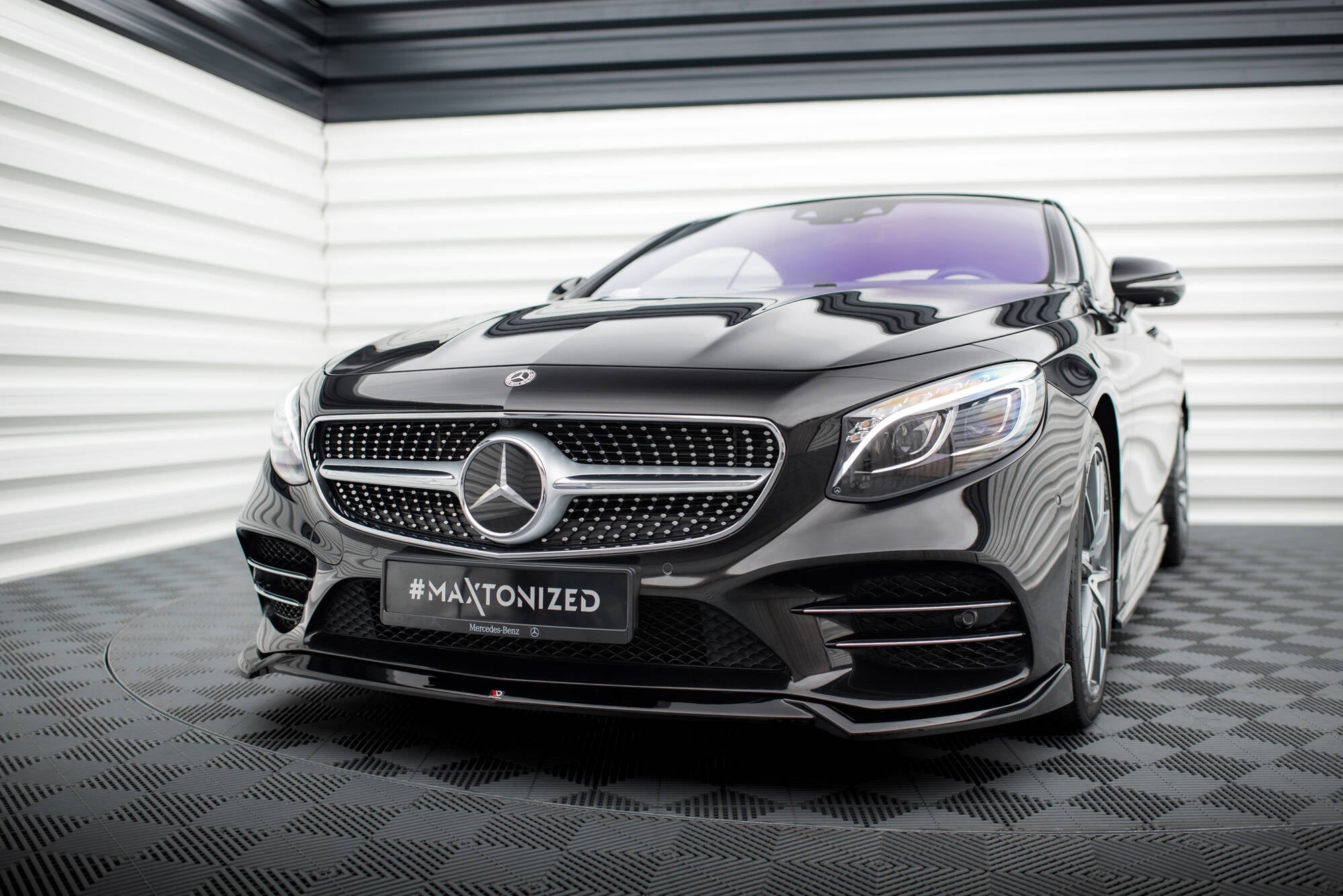 Maxton Splitter - Mercedes S Coupe