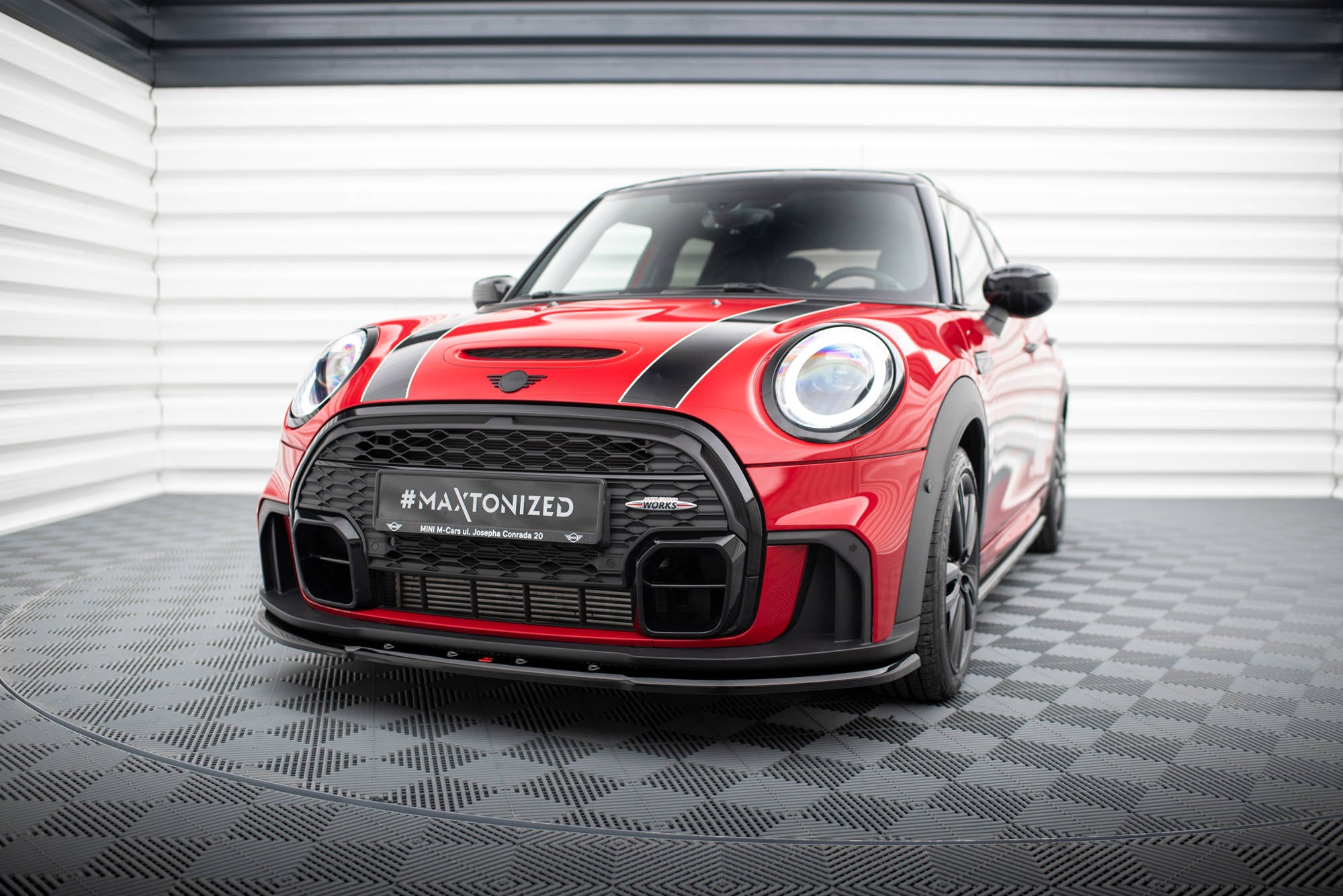 Maxton Splitter - Mini Cooper F56 JCW Facelift [2022-]