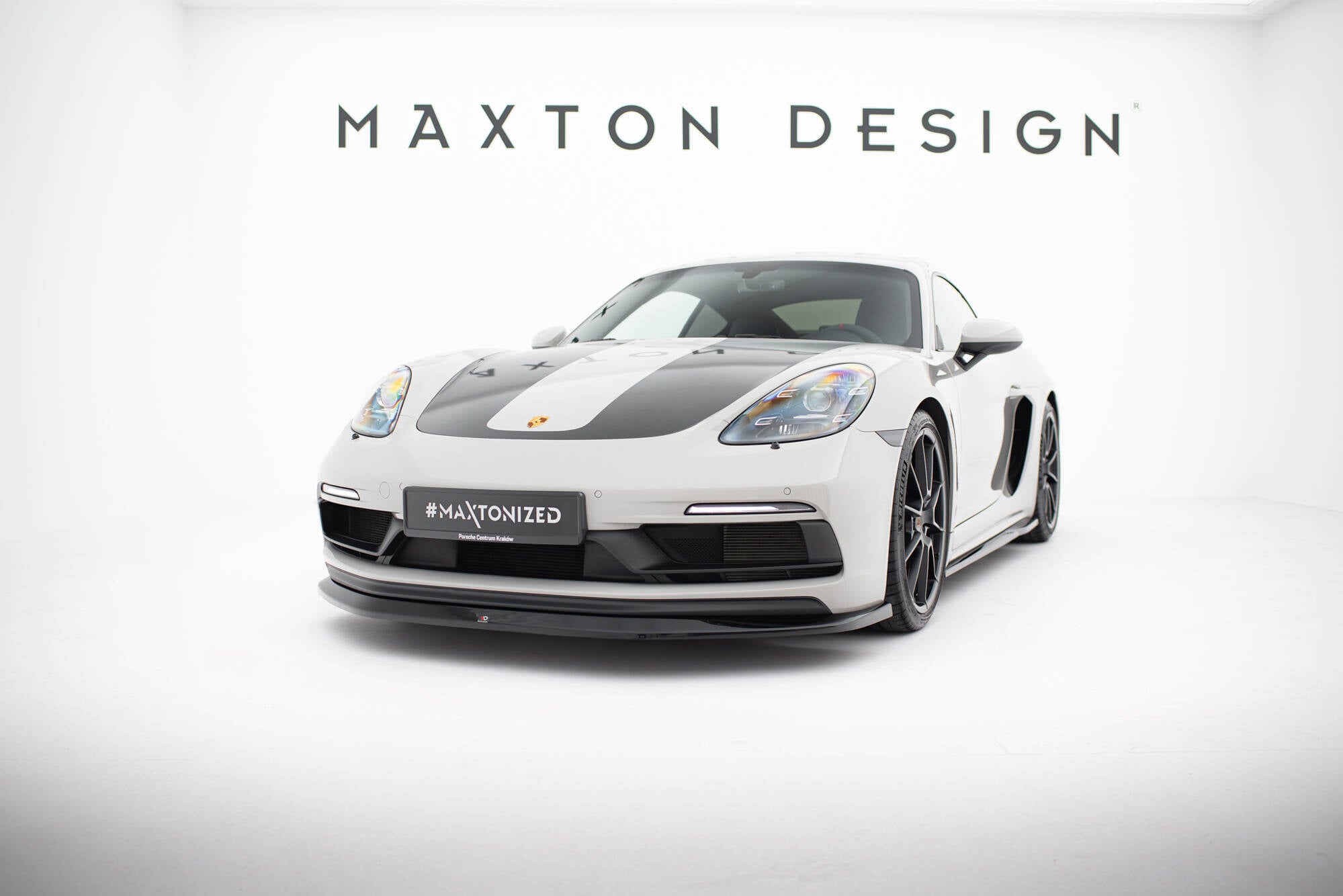 Maxton Splitter - Porsche Cayman 982c [2016-]