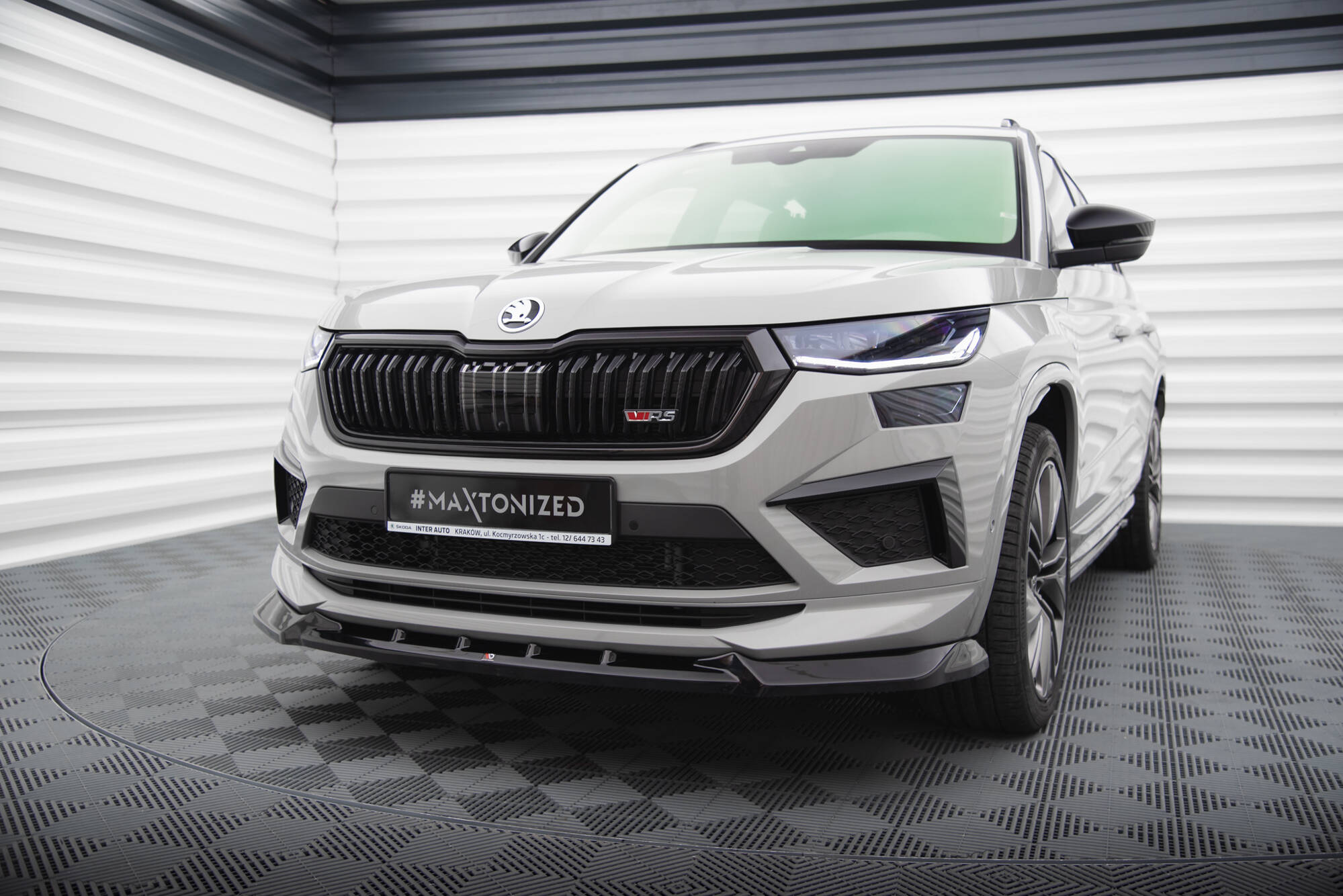 Maxton Splitter - Skoda Kodiaq RS