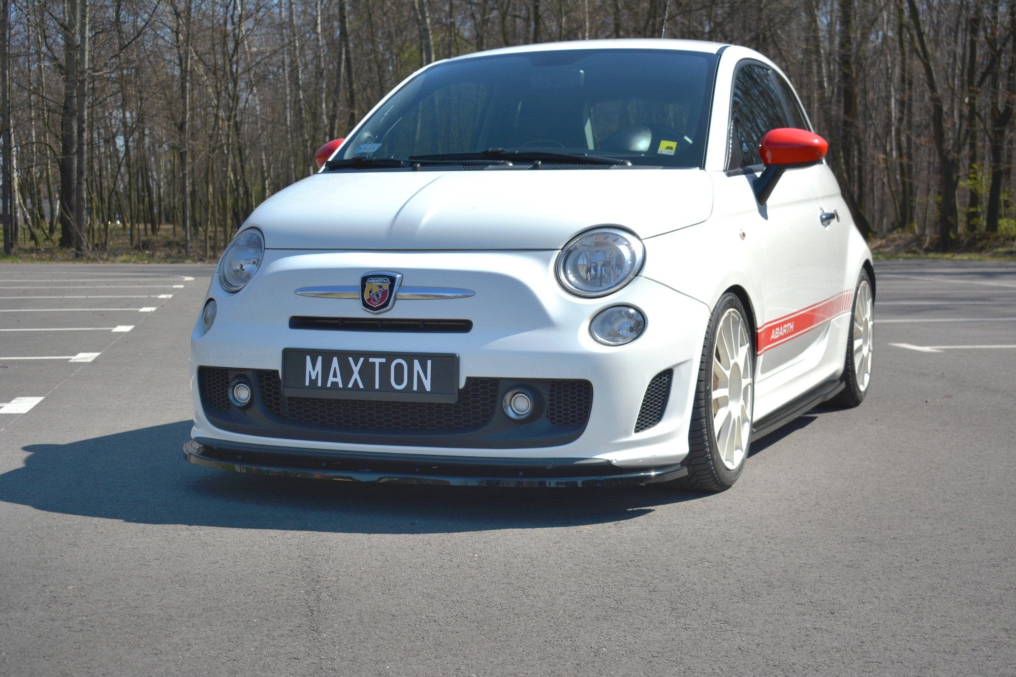 Maxton Splitter - Fiat 500 Abarth Mk1