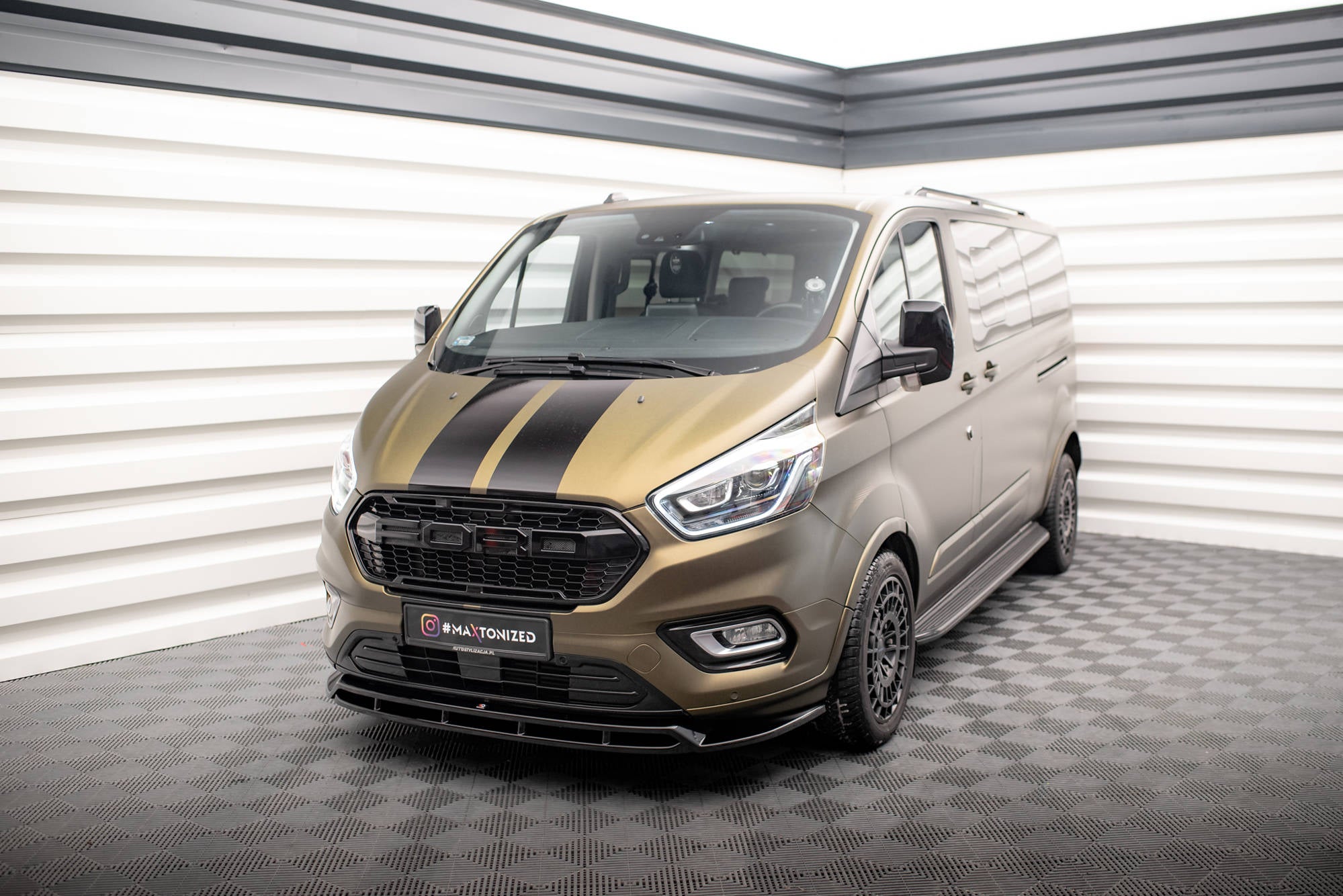 Maxton Splitter - Ford Tourneo Custom Mk1 Facelift [2018-2023]