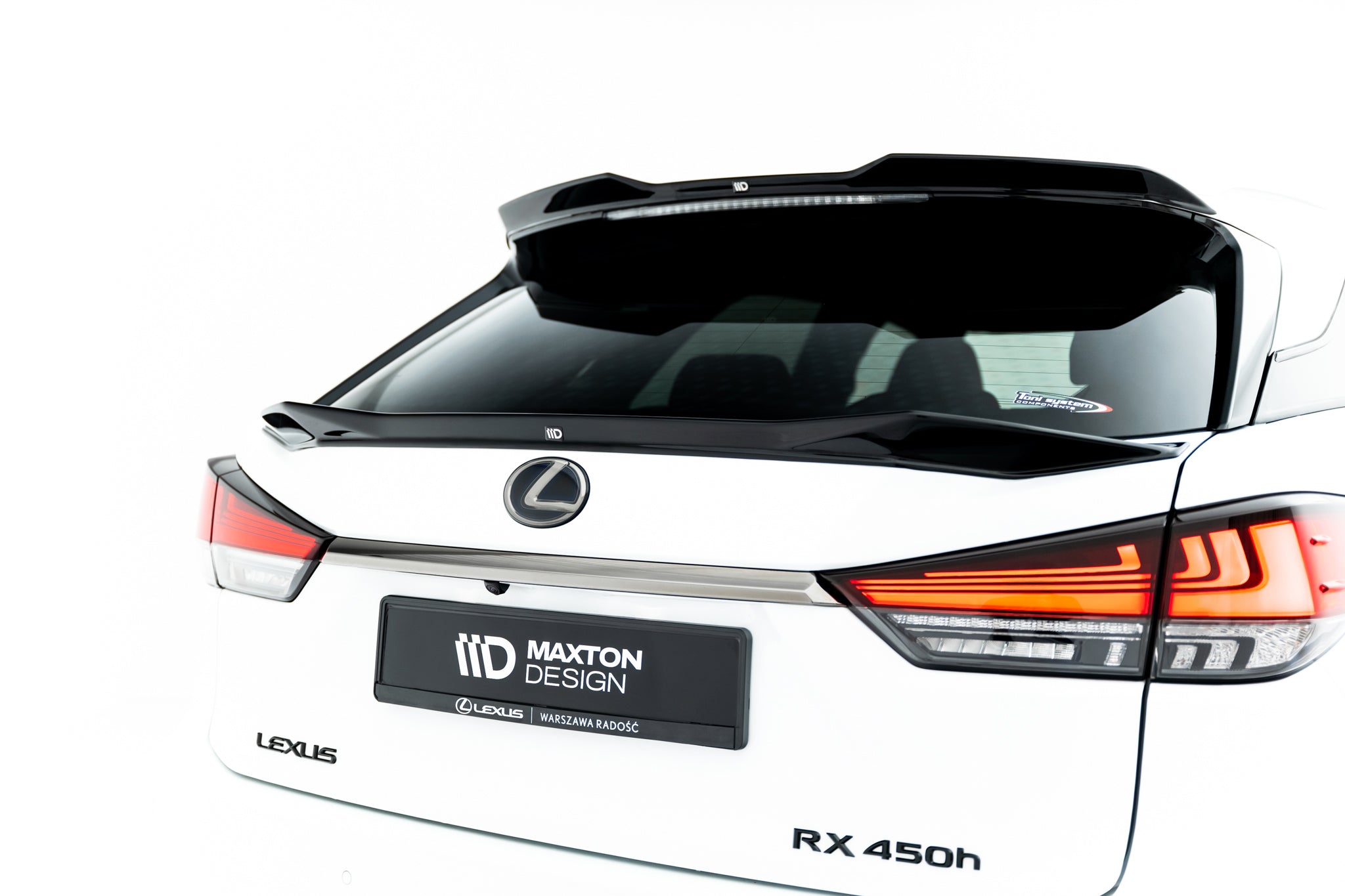 Maxton Spoiler - Lexus RX Mk4 Facelift [2019-2022]