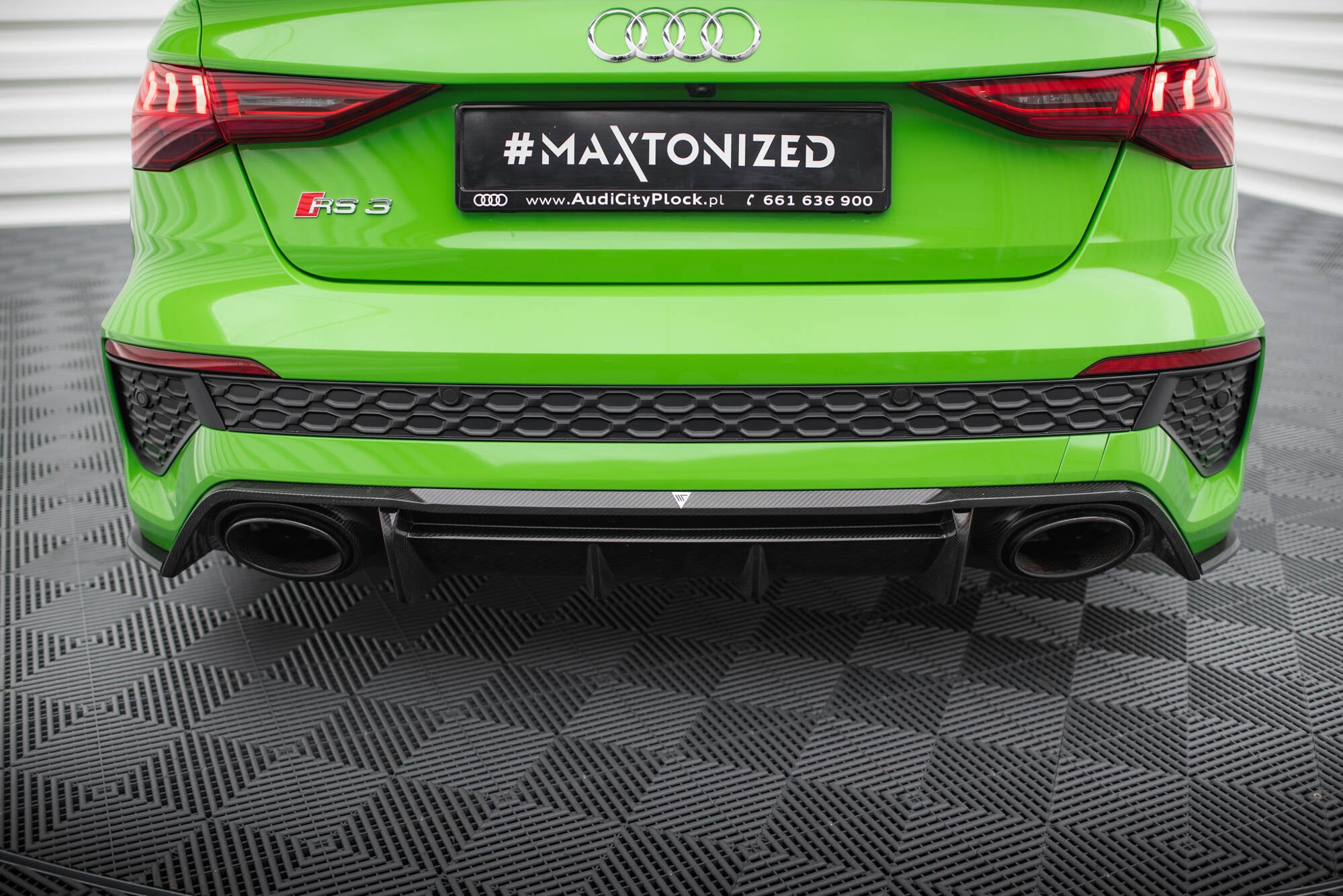 Maxton Diffuser - Audi A3 S3