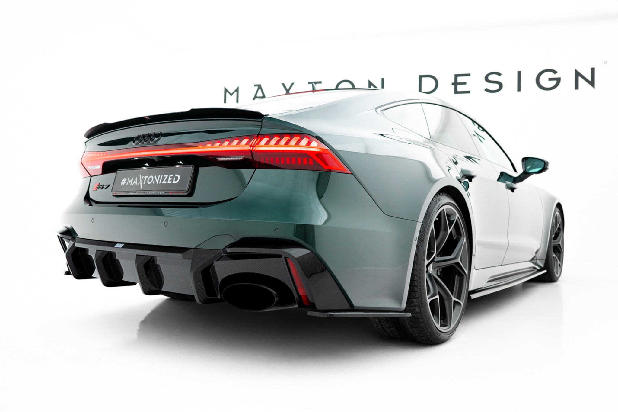 Maxton Diffuser - Audi A7 S7