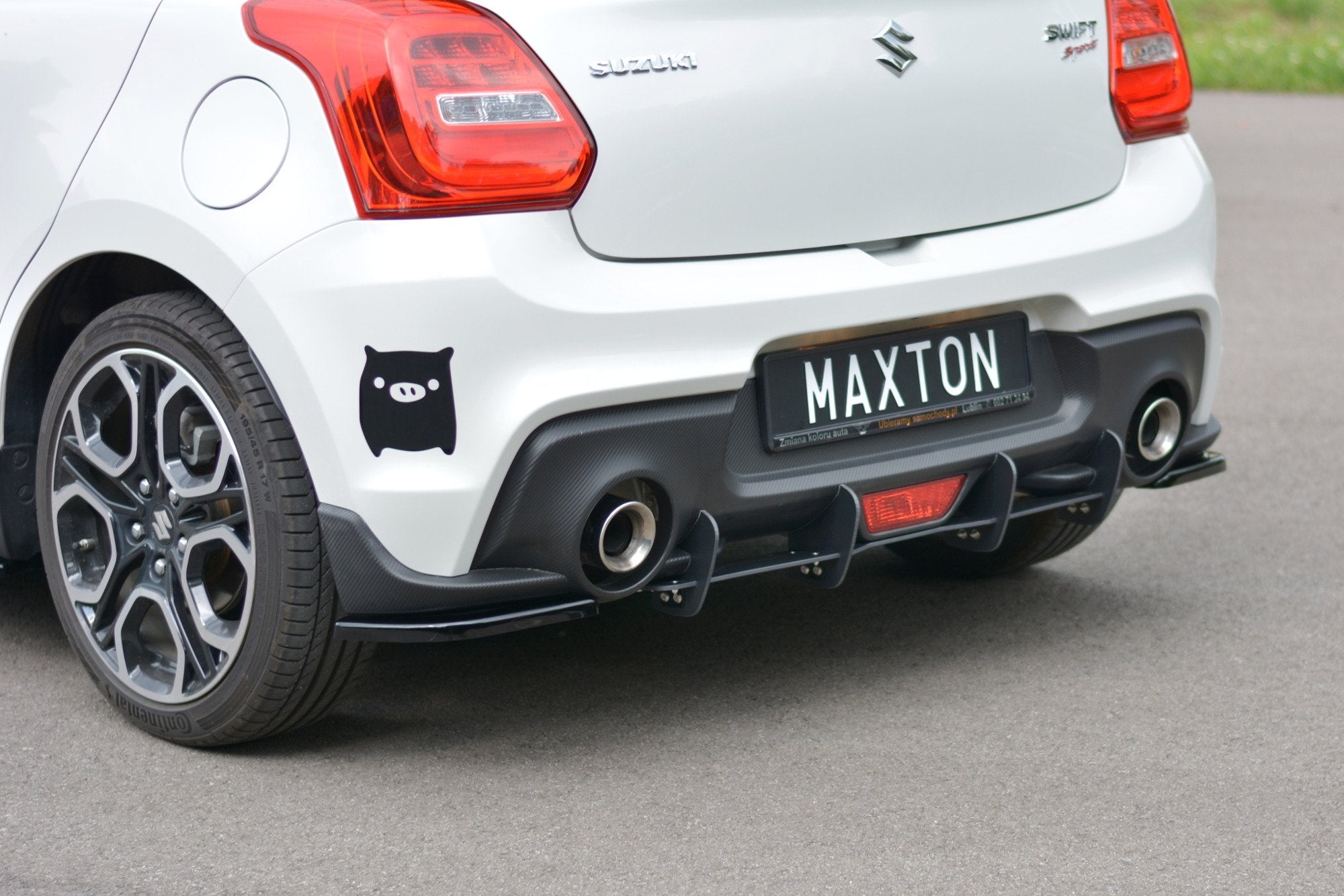 Maxton Diffuser - Suzuki Swift Mk6 Sport 