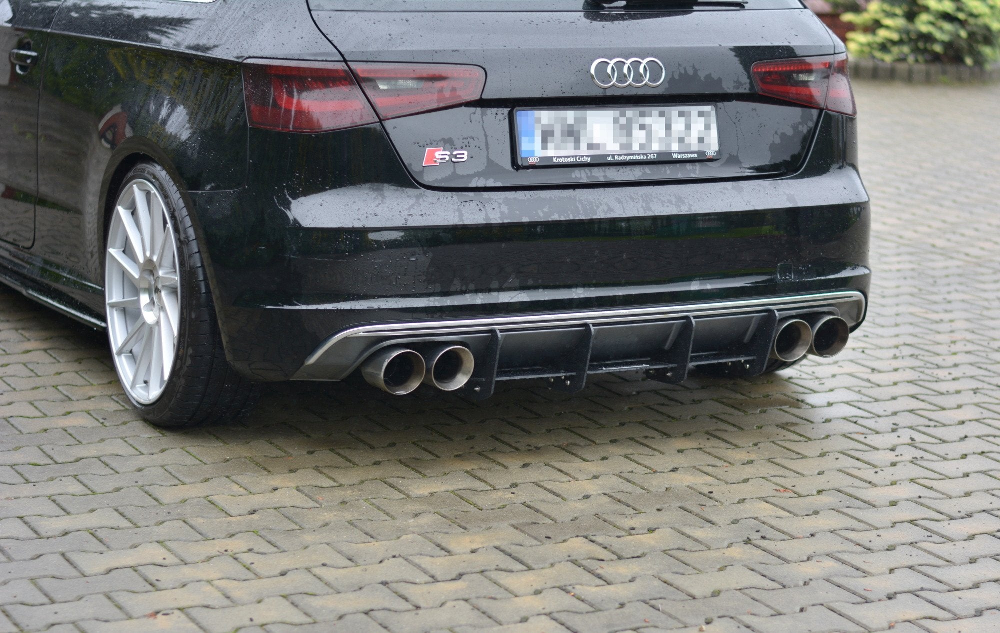 Maxton Diffuser - Audi S3 8V
