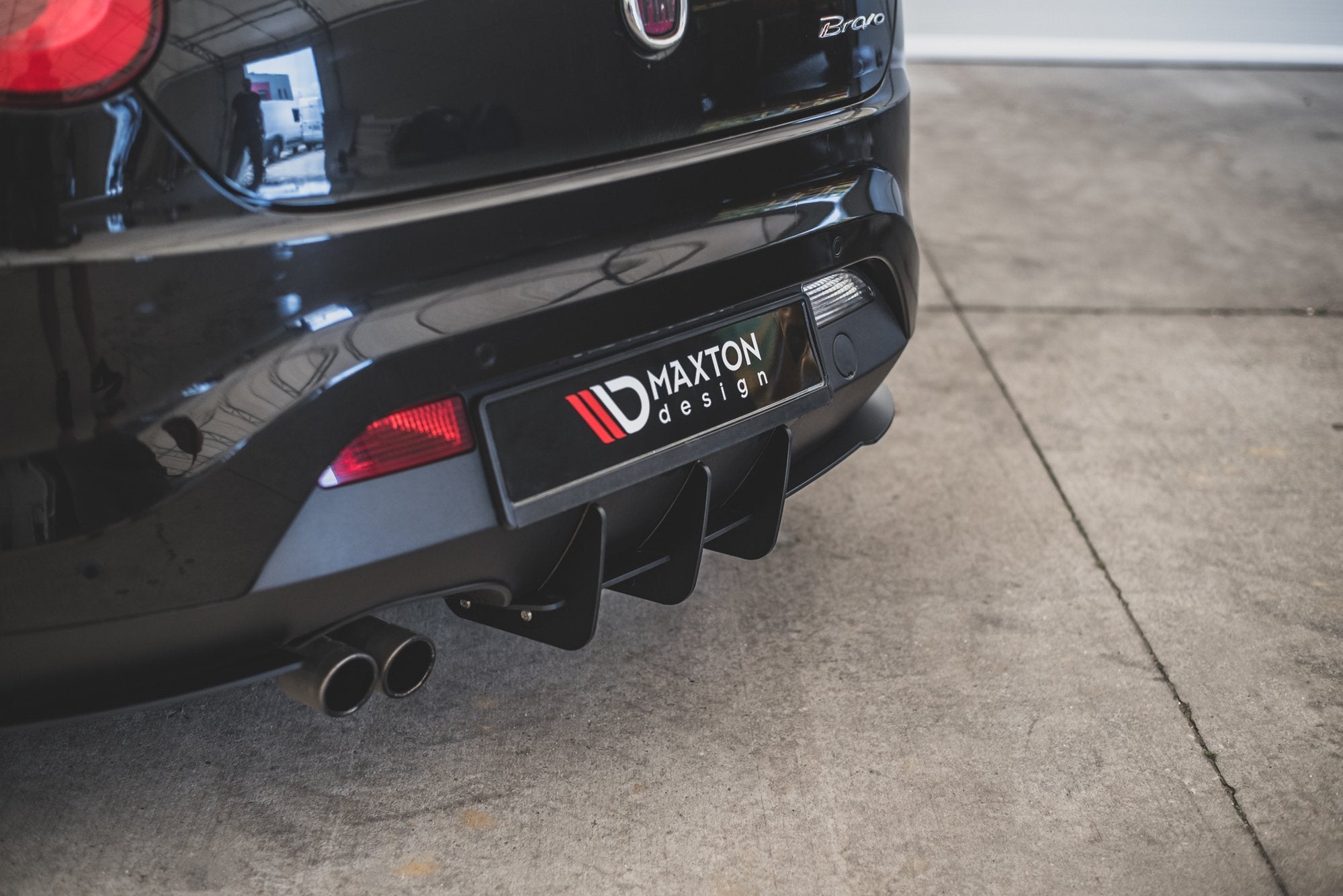 Maxton Diffuser - Fiat Bravo Mk2