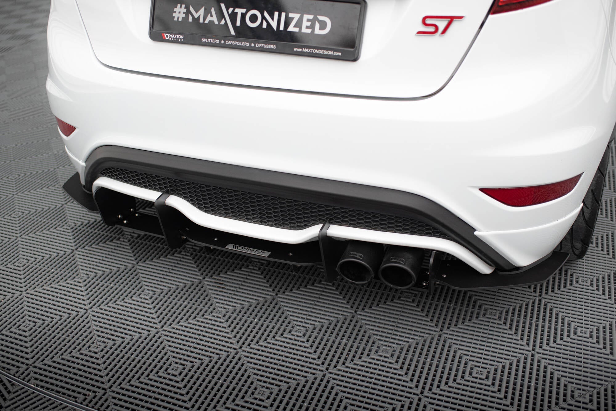 Maxton Diffuser - Ford Fiesta ST Mk7 Facelift 