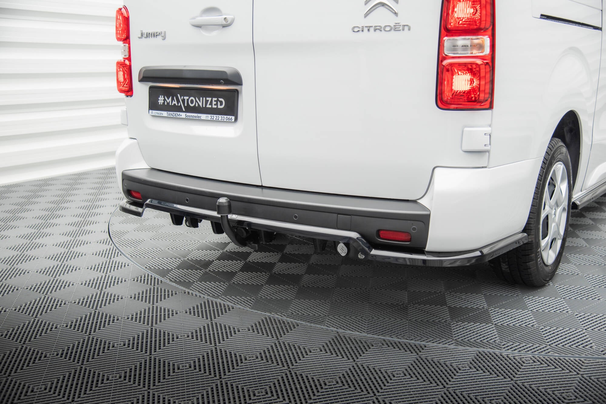 Maxton Splitter - Citroen Jumpy Mk3 [2016-]