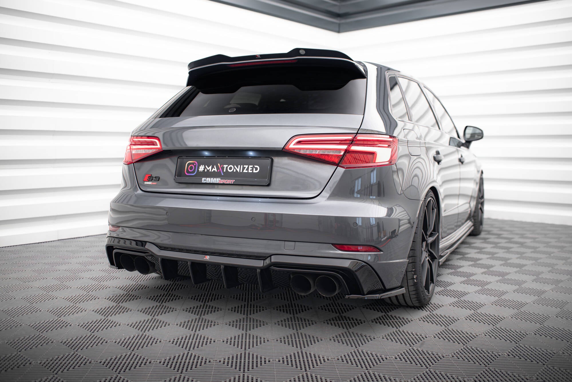 Maxton Valance - Audi S3 8V FL