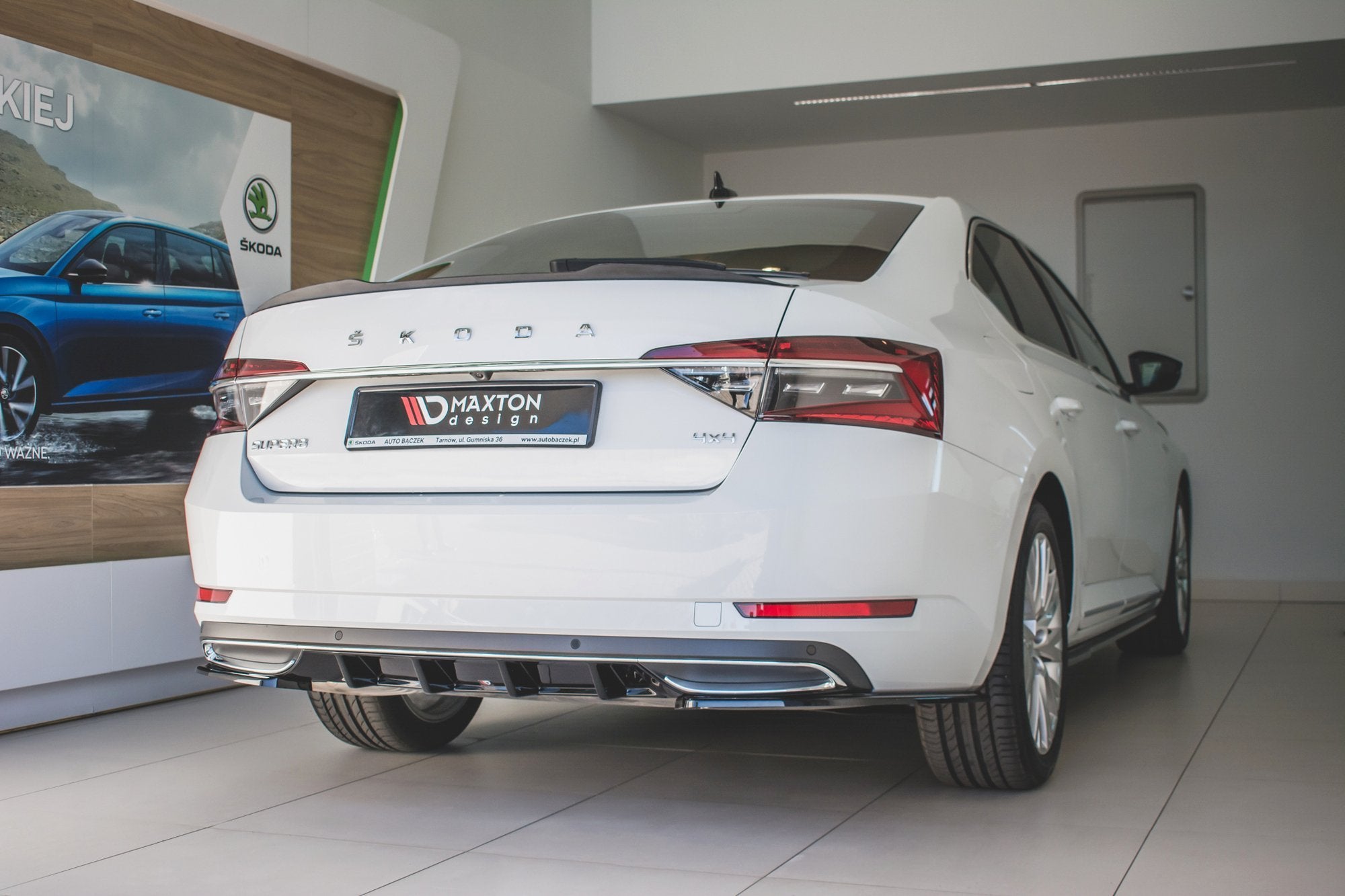 Maxton Valance - Skoda Superb Mk3 FL