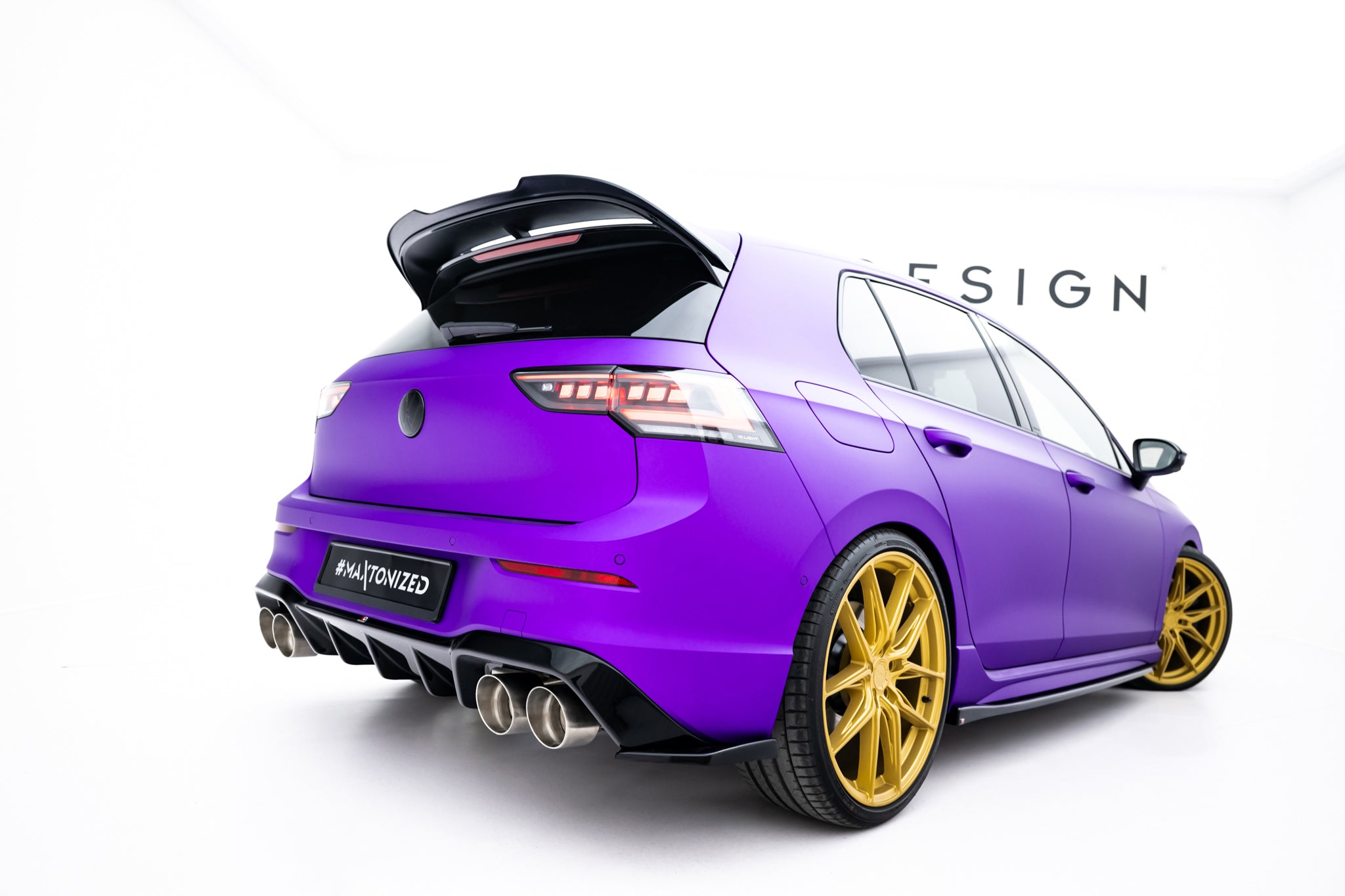 Maxton Valance - Volkswagen Golf R Mk8
