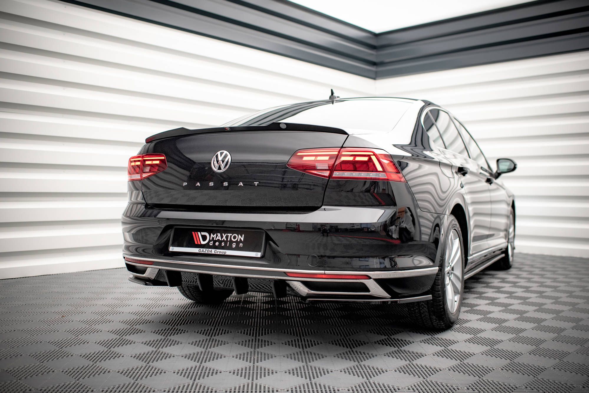 Maxton Valance - Volkswagen Passat Mk8 (B8) Facelift
