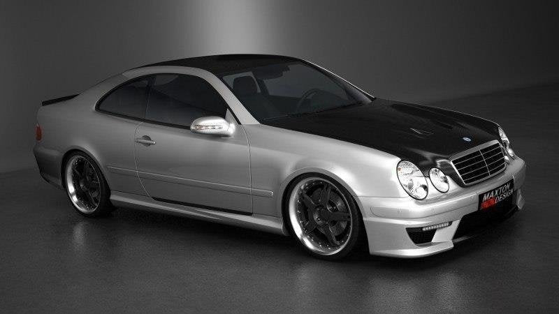 Maxton Side Skirts - Mercedes CLK W 208