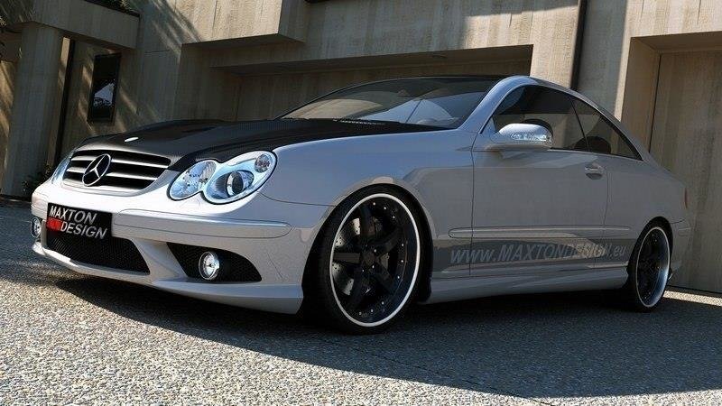 Maxton Side Skirts - Mercedes CLK W 209