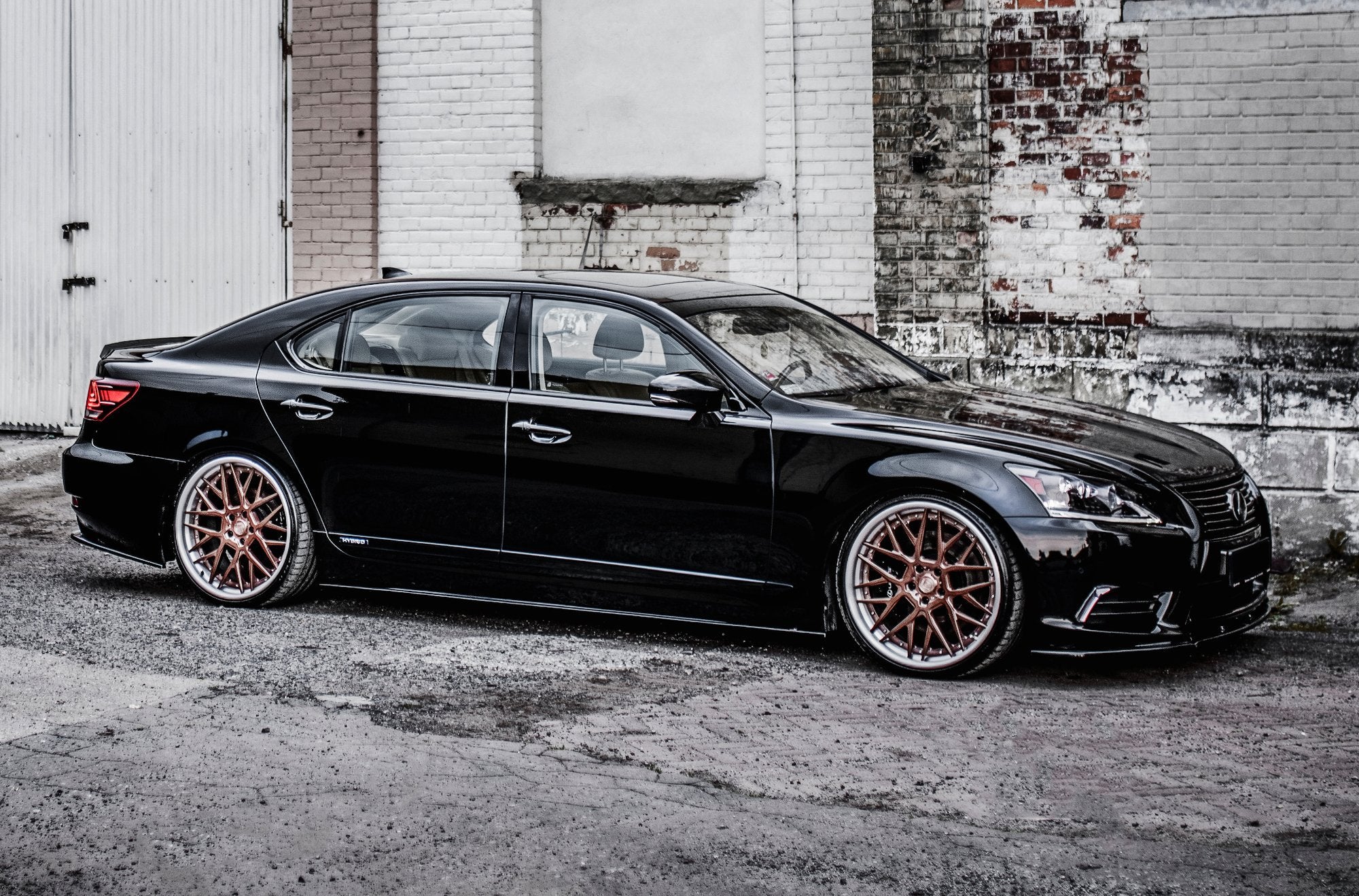Maxton sidokjolar - Lexus LS Mk4