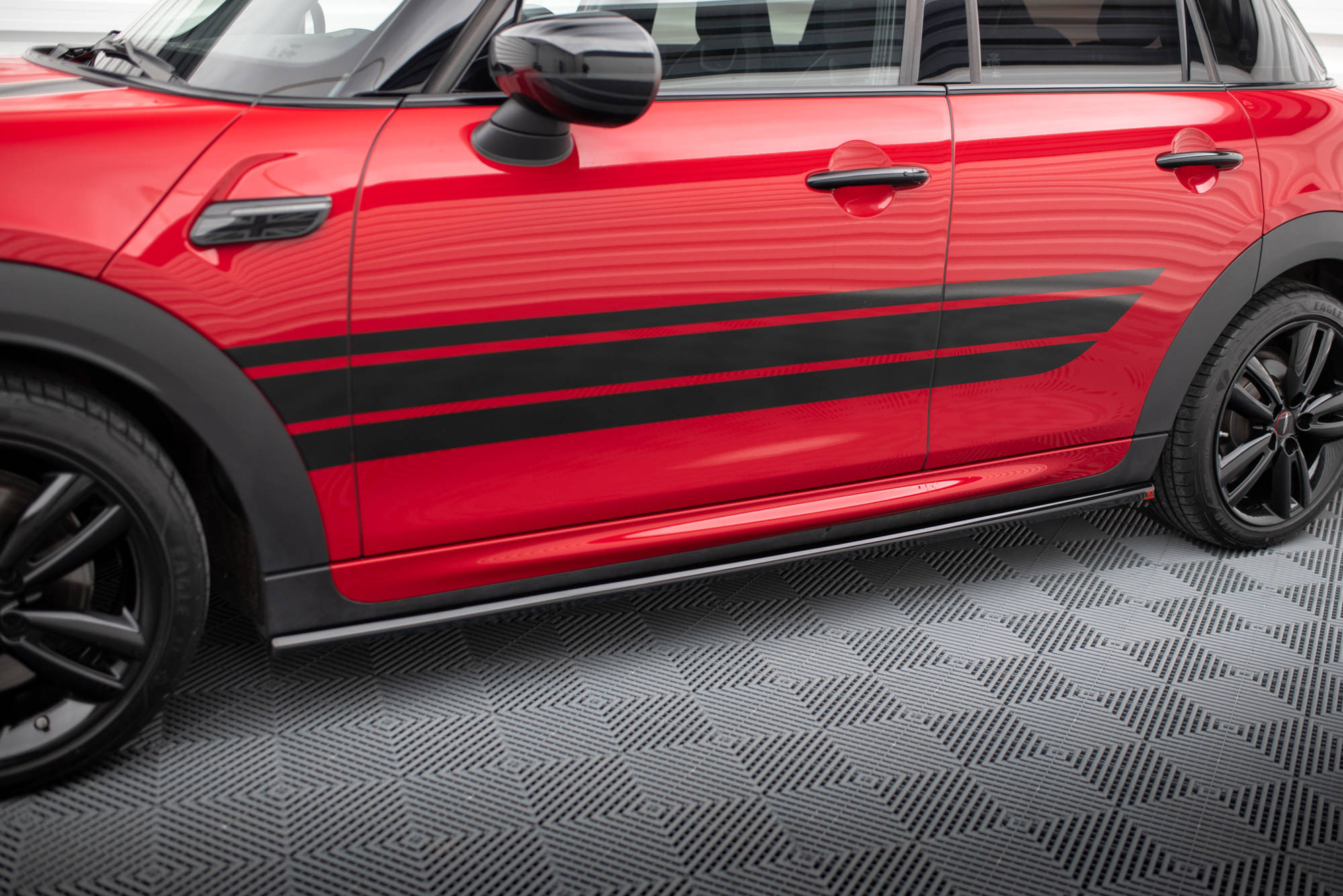 Maxton sidokjolar - Mini Cooper F56 JCW Facelift [2022-]