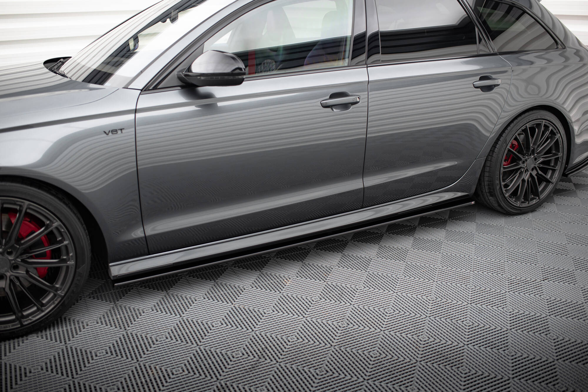 Maxton Side Skirts - Audi A6 C7 FL