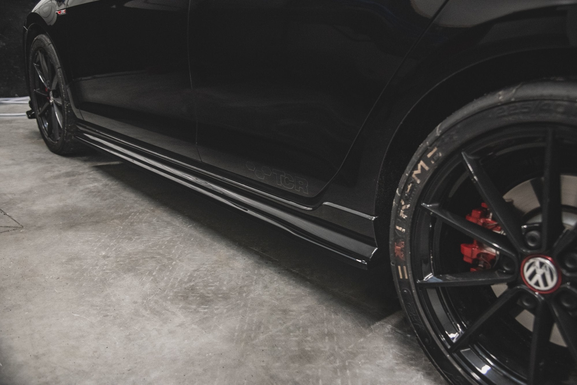 Maxton sidokjolar - Volkswagen Golf GTI TCR Mk7 Facelift