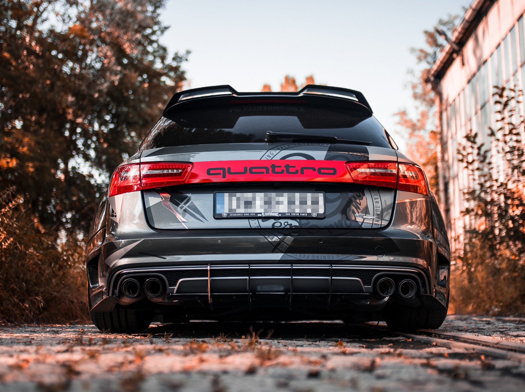 Maxton Spoiler - Audi S6 C7