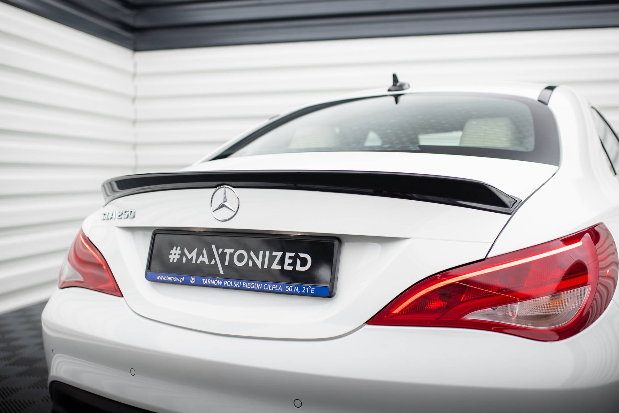 Maxton Spoiler - Mercedes CLA C 117 Facelift