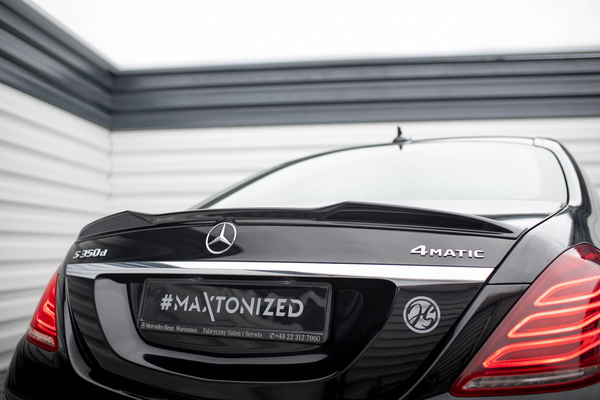 Maxton Spoiler - Mercedes S Klasa W222