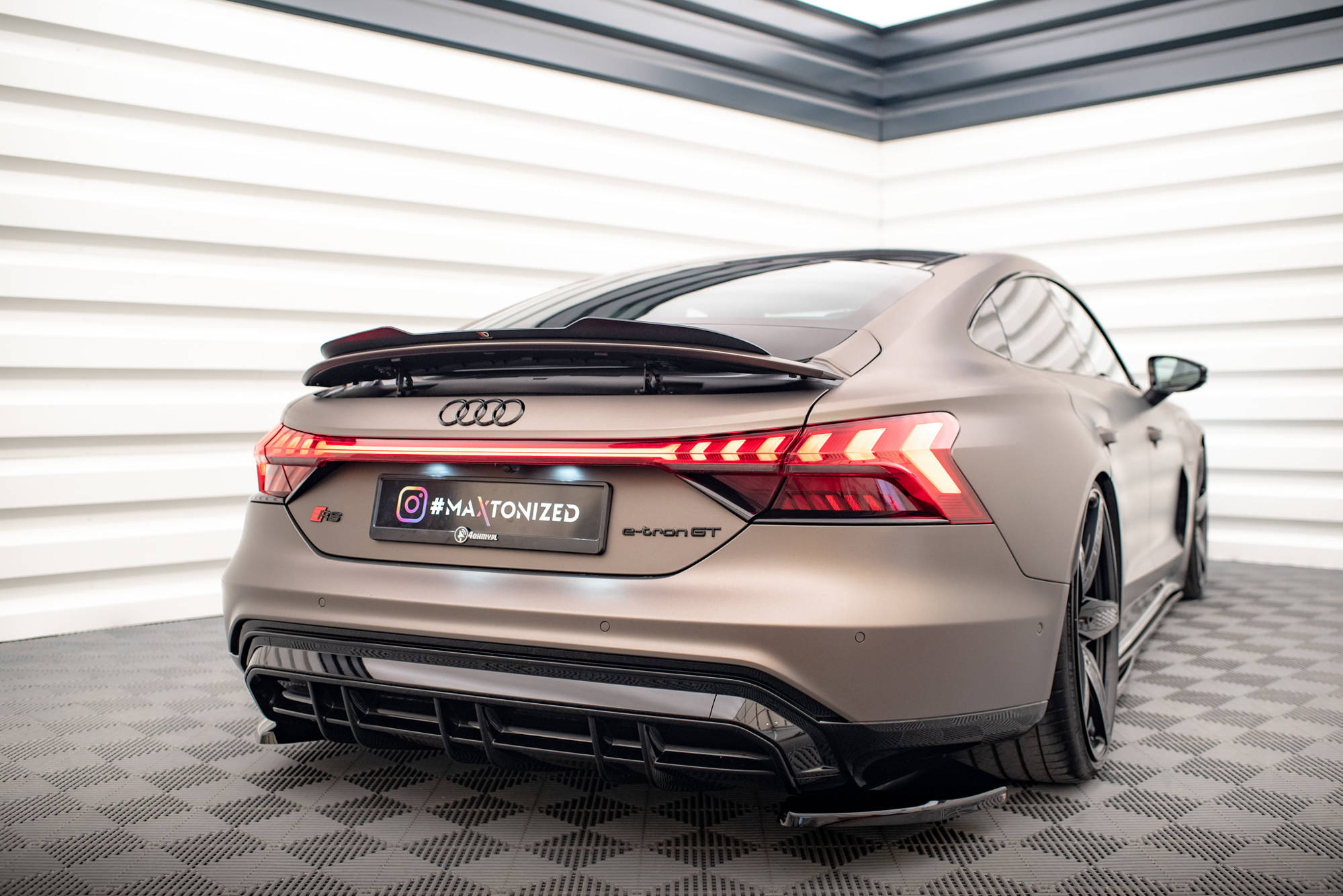 Maxton Spoiler - Audi e-Tron GT Mk1 [2021-]