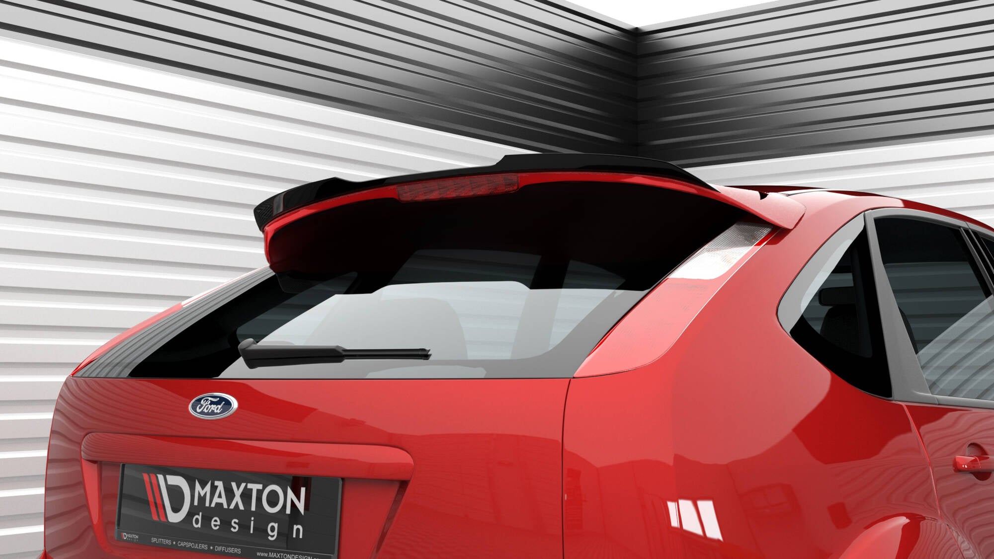 Maxton Spoiler - Ford Focus ST Mk2 Facelift
