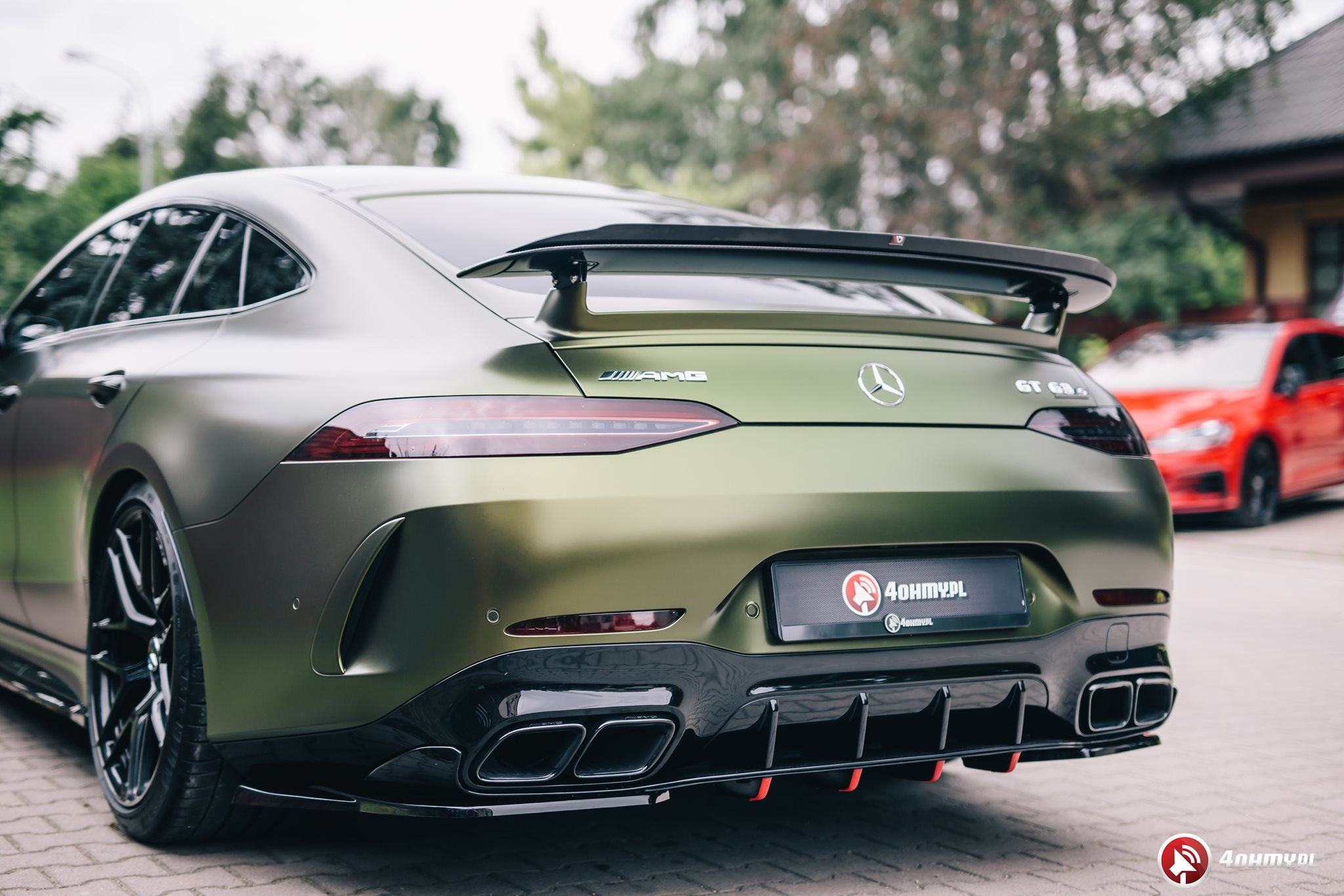 Maxton Spoiler - Mercedes AMG GT 4 -Door Coupe GT 63