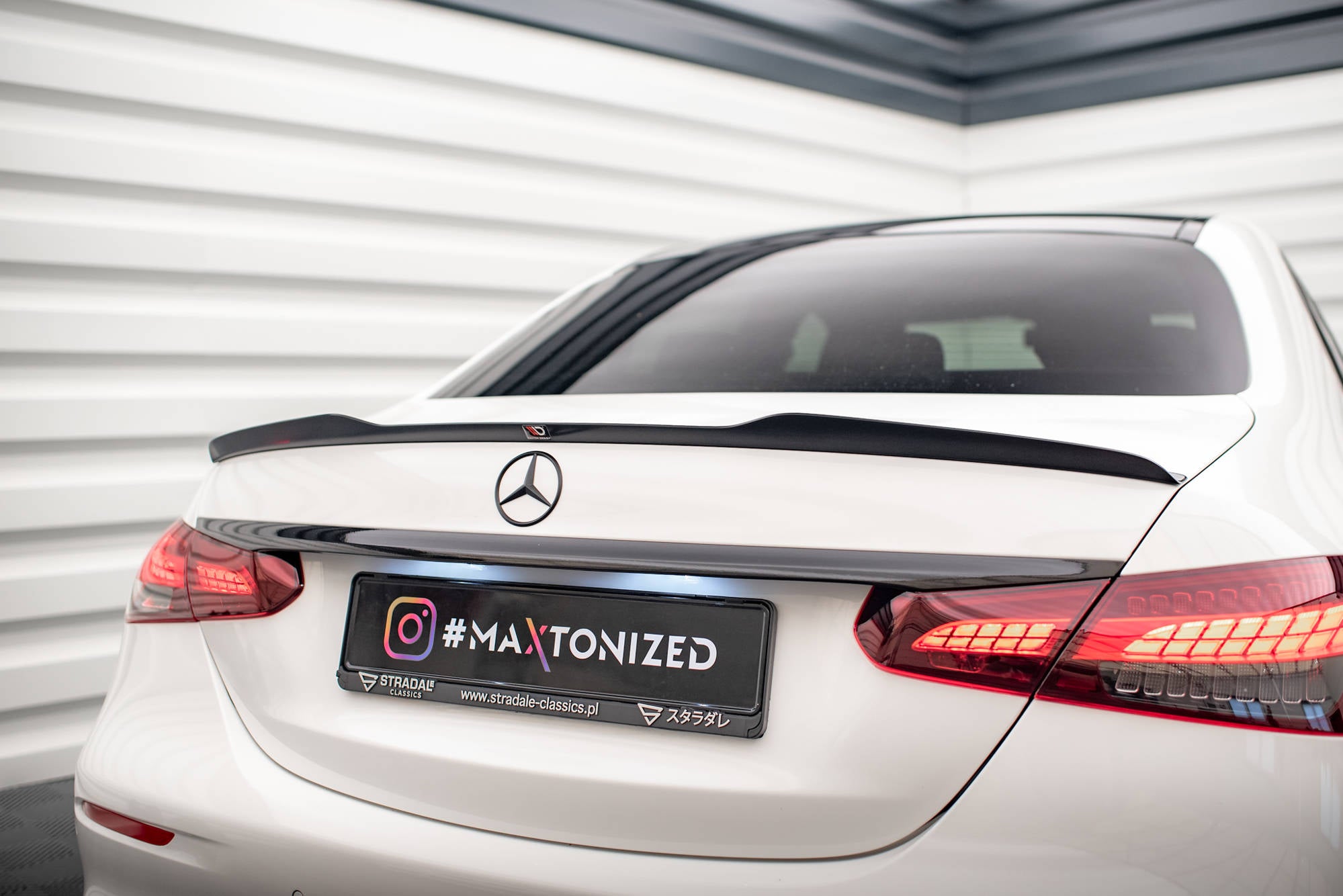 Maxton Spoiler - Mercedes E Klasa W213 Facelift