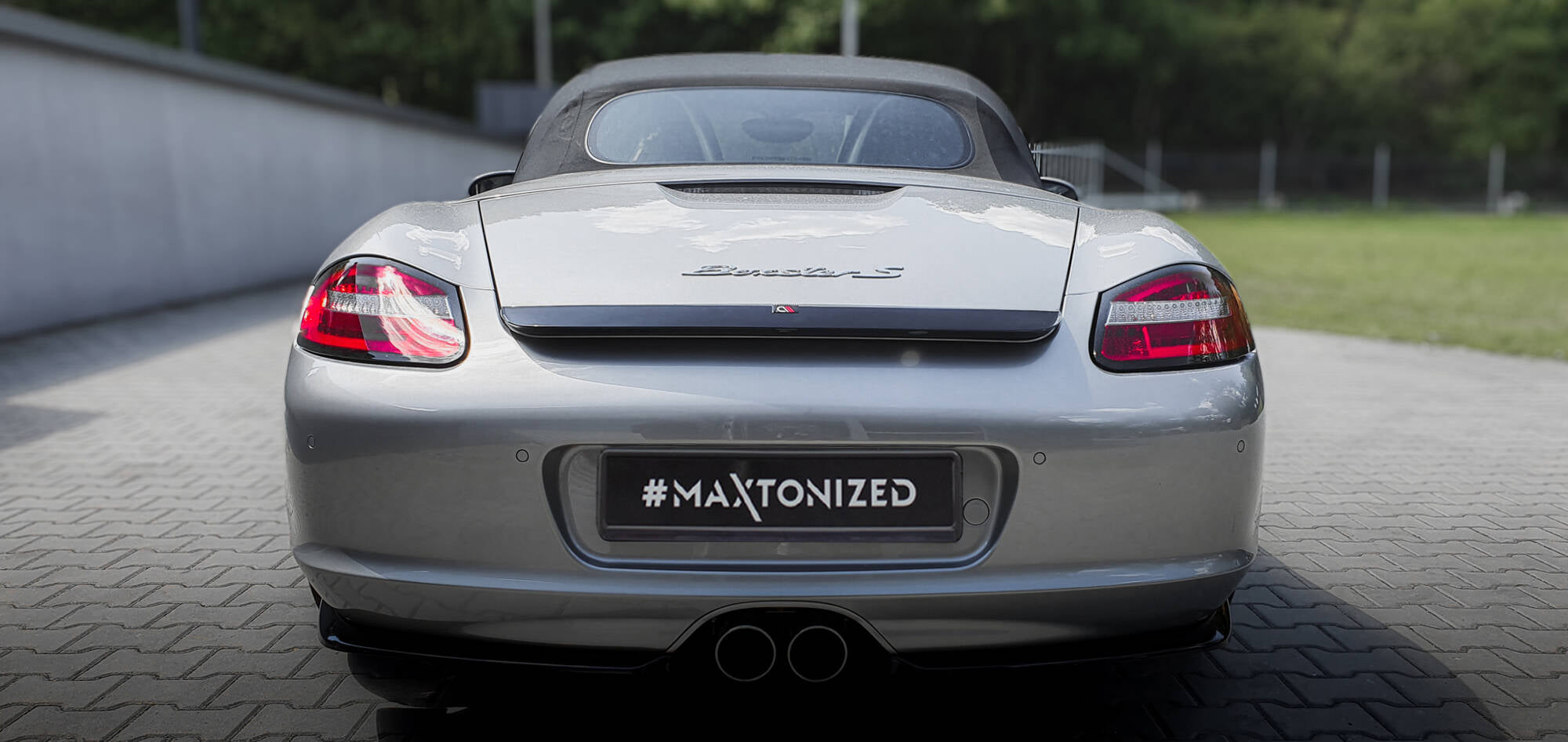 Maxton Spoiler - Porsche Boxster 987 [2004-2009]