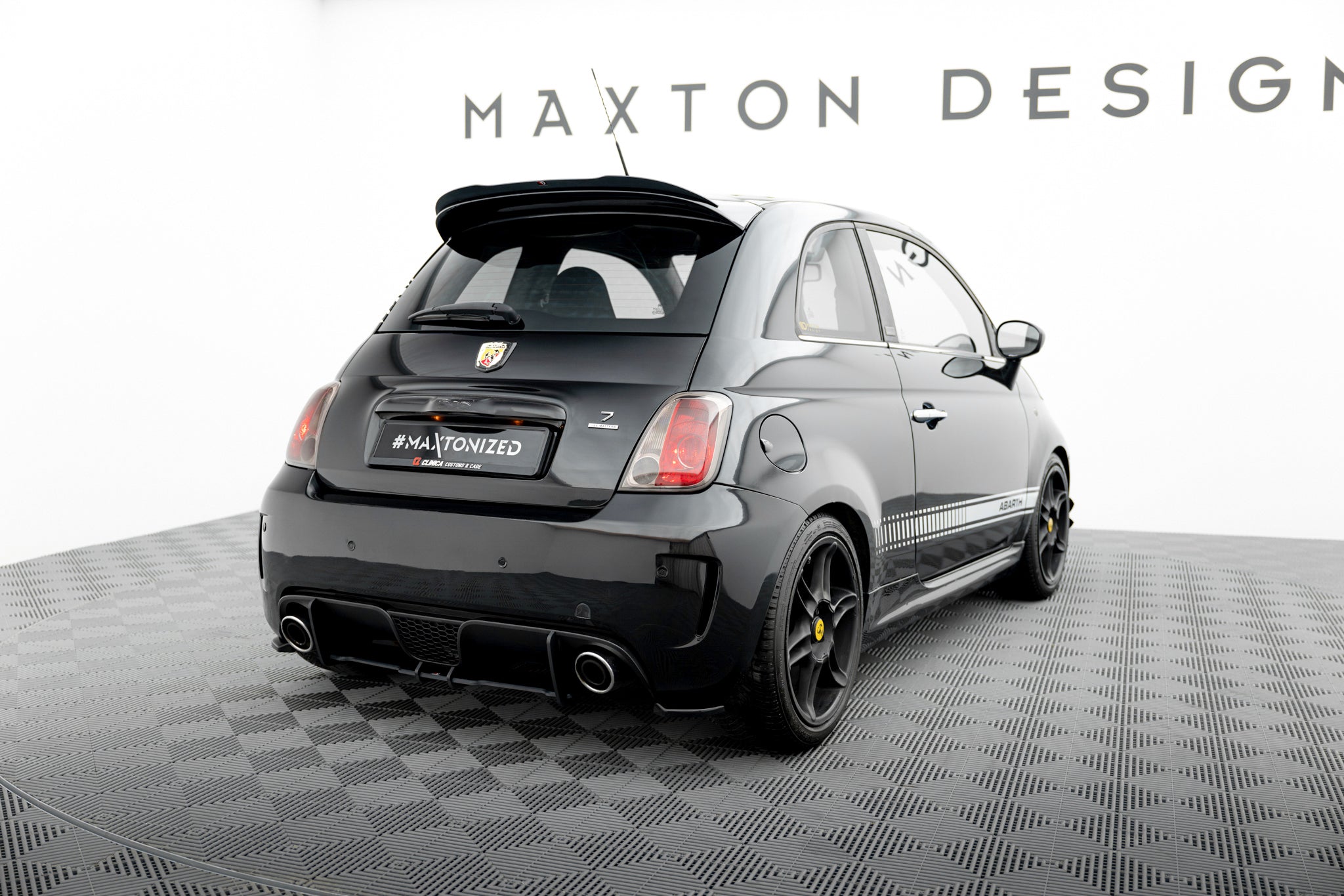 Maxton Diffuser - Fiat 500 Abarth Mk1